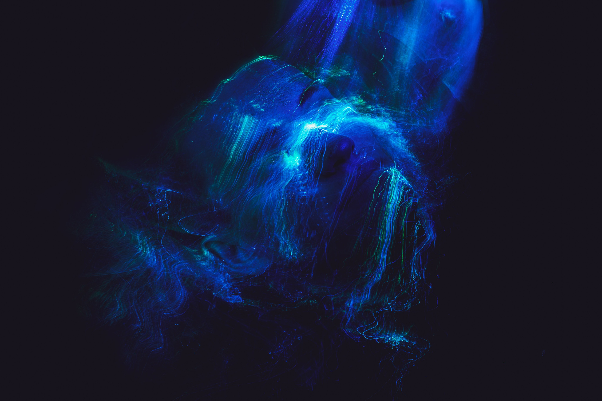 Арт фотография световой кистью