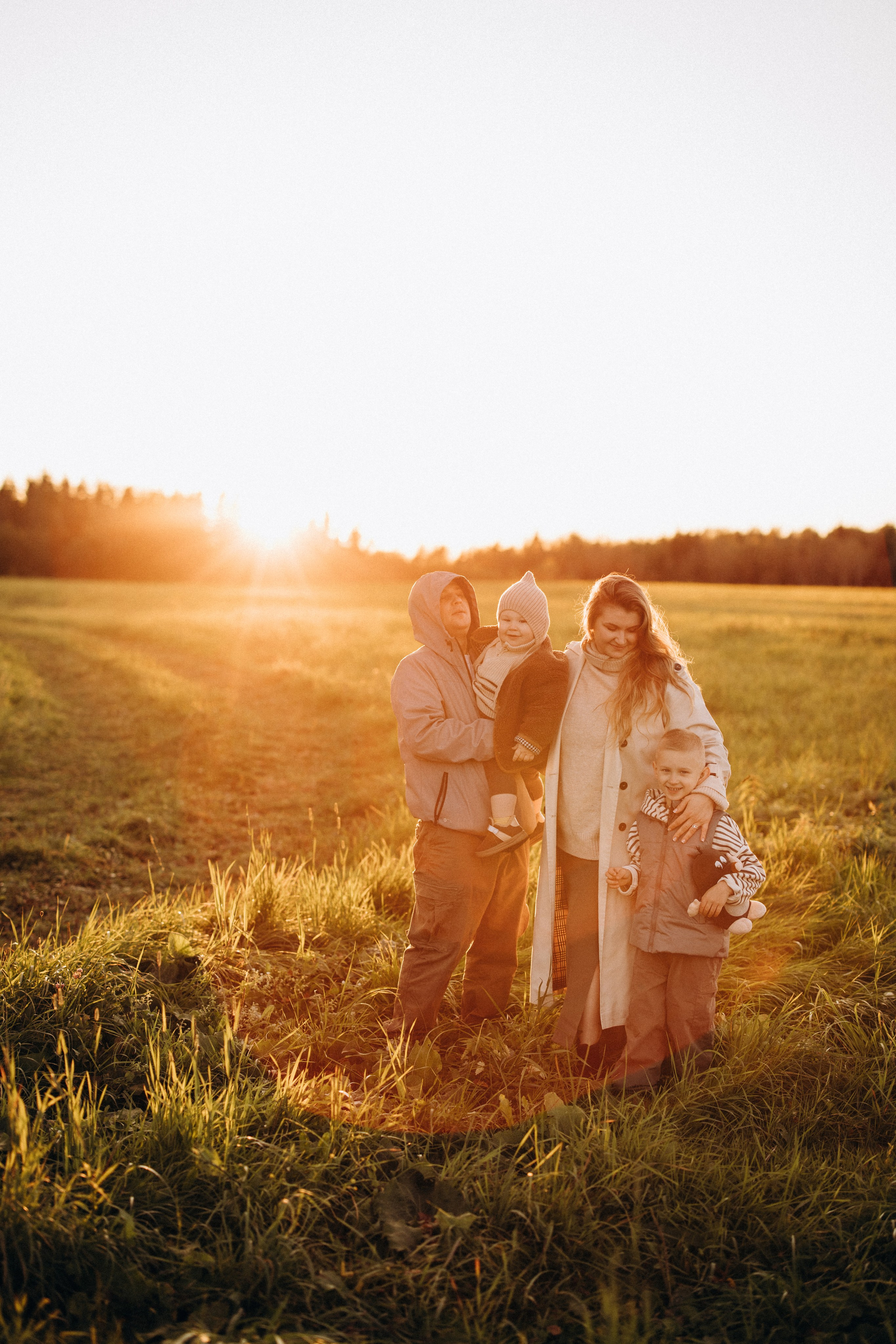 На закате. Евгения Пелипас