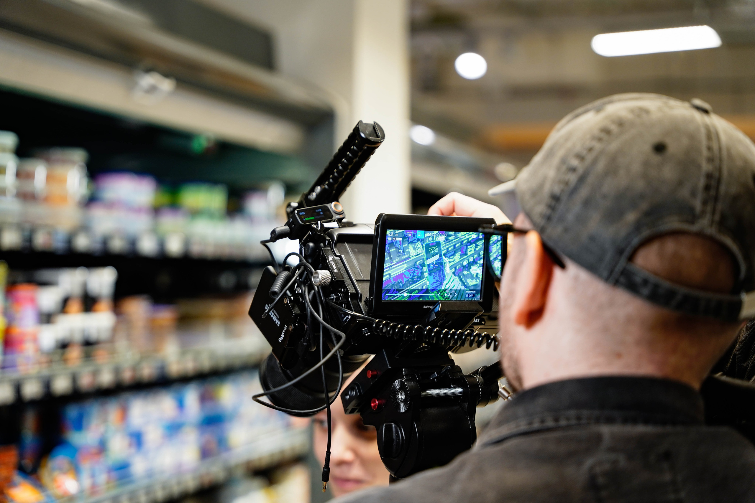 Съемка рекламы сети магазинов Перекресток. Репортажный Фотограф Александр Казин