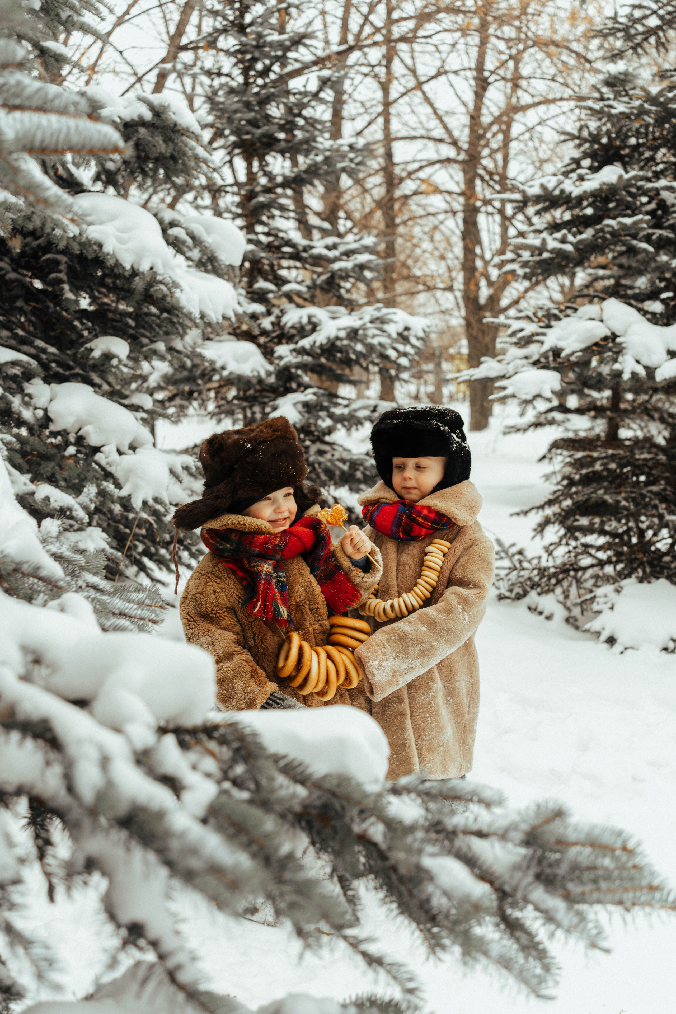Фотопроект «Зимний лес». Семейный и детский фотограф новорожденных Ульяновск
