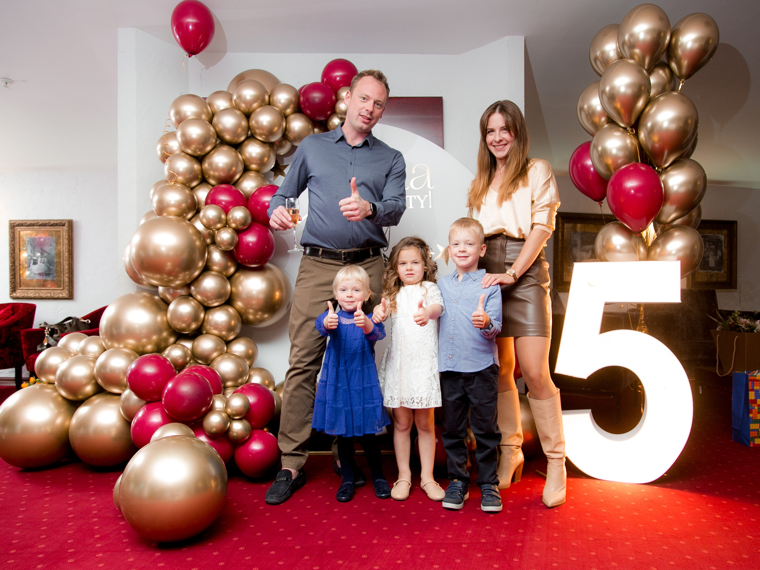 Фотосъемка детского Дня рождения Анечки. Репортажный фотограф Борис Геер