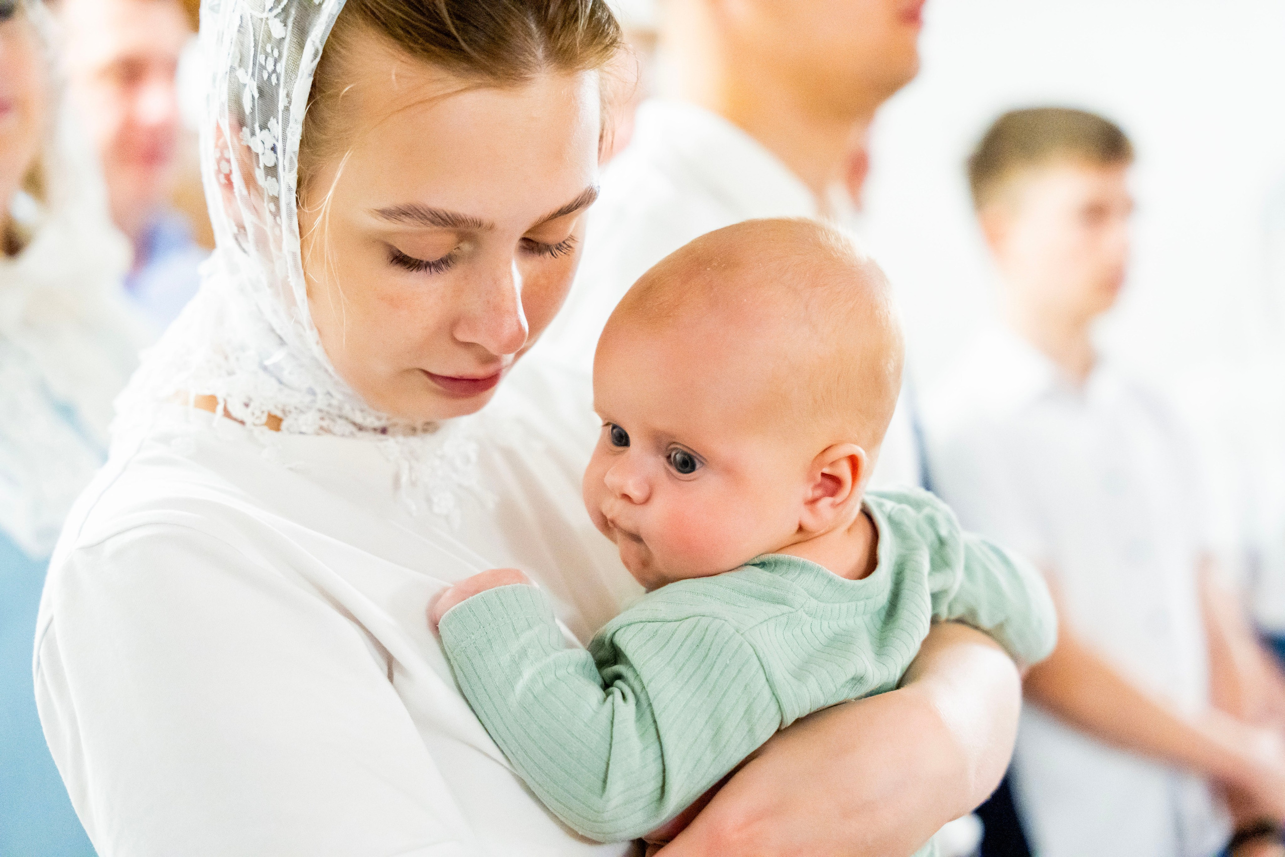 Крещение Льва. Фотограф Юлия Попова