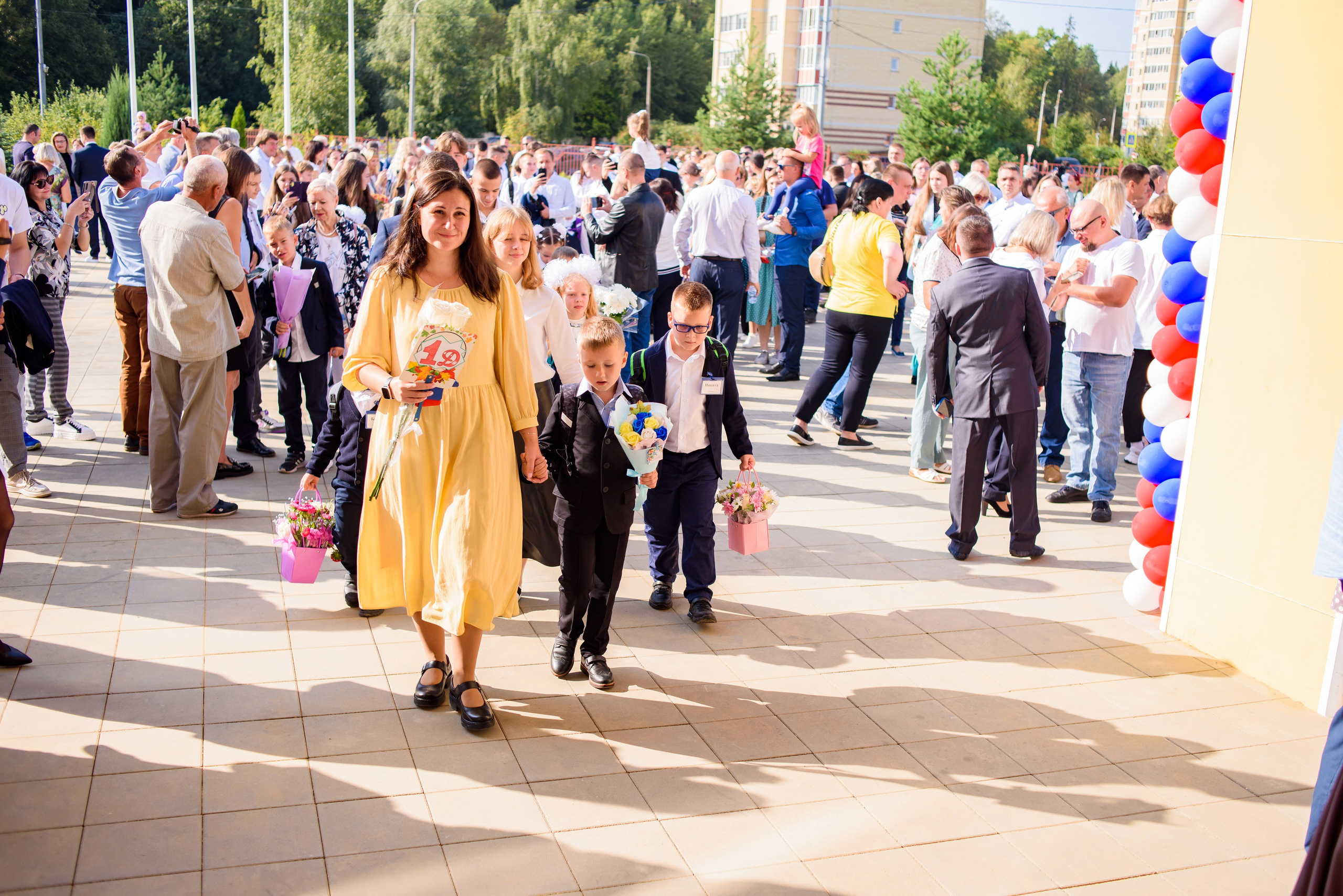 1-е сентября 2023. Фотограф Юлия Попова