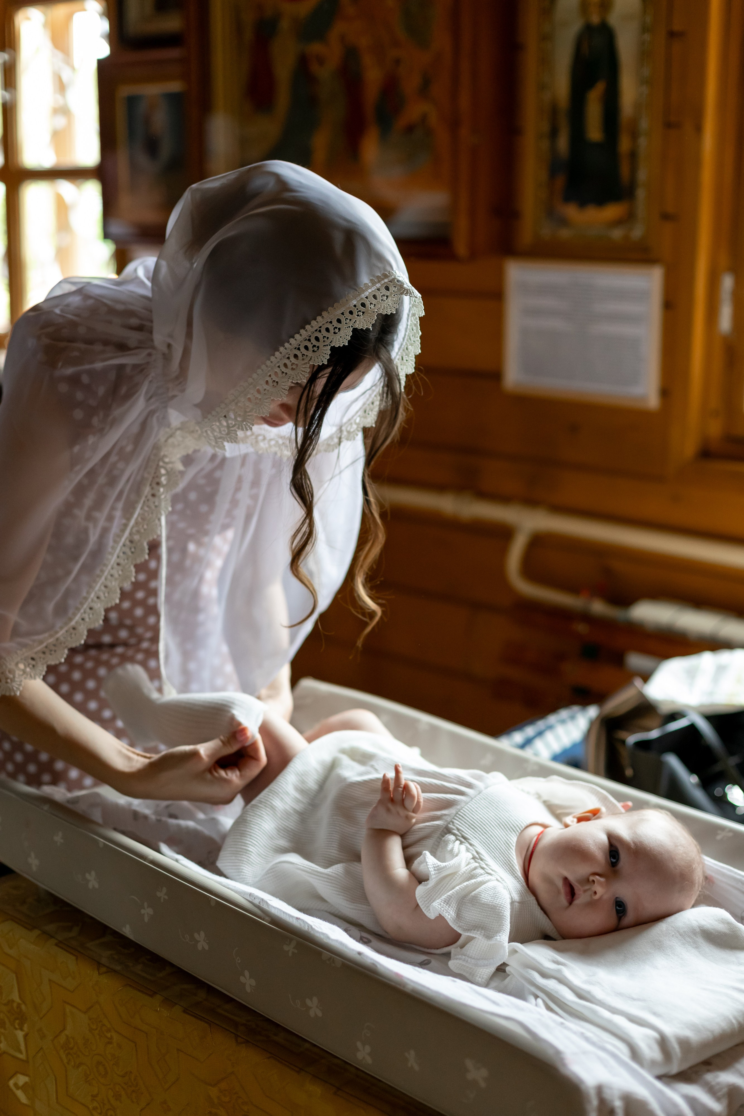 Таинство крещения Храм Святого страстотерпца Императора Николая Второго (г. Щелково). Фотограф Щелково/ Москва Татьяна Жучкова