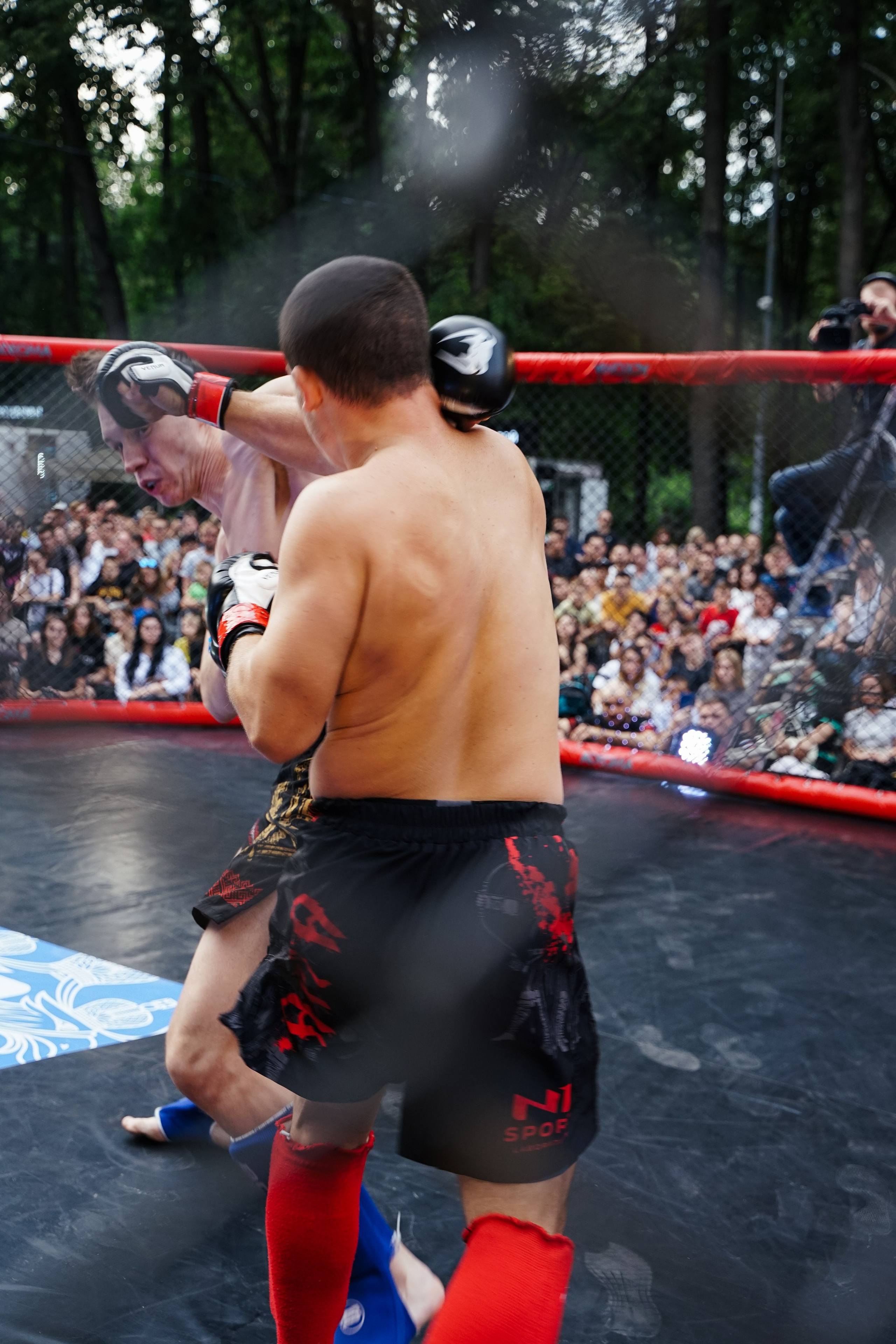 Вечер боев в ЦПКиО. Фотограф Надежда Погребняк | Рязань | Москва