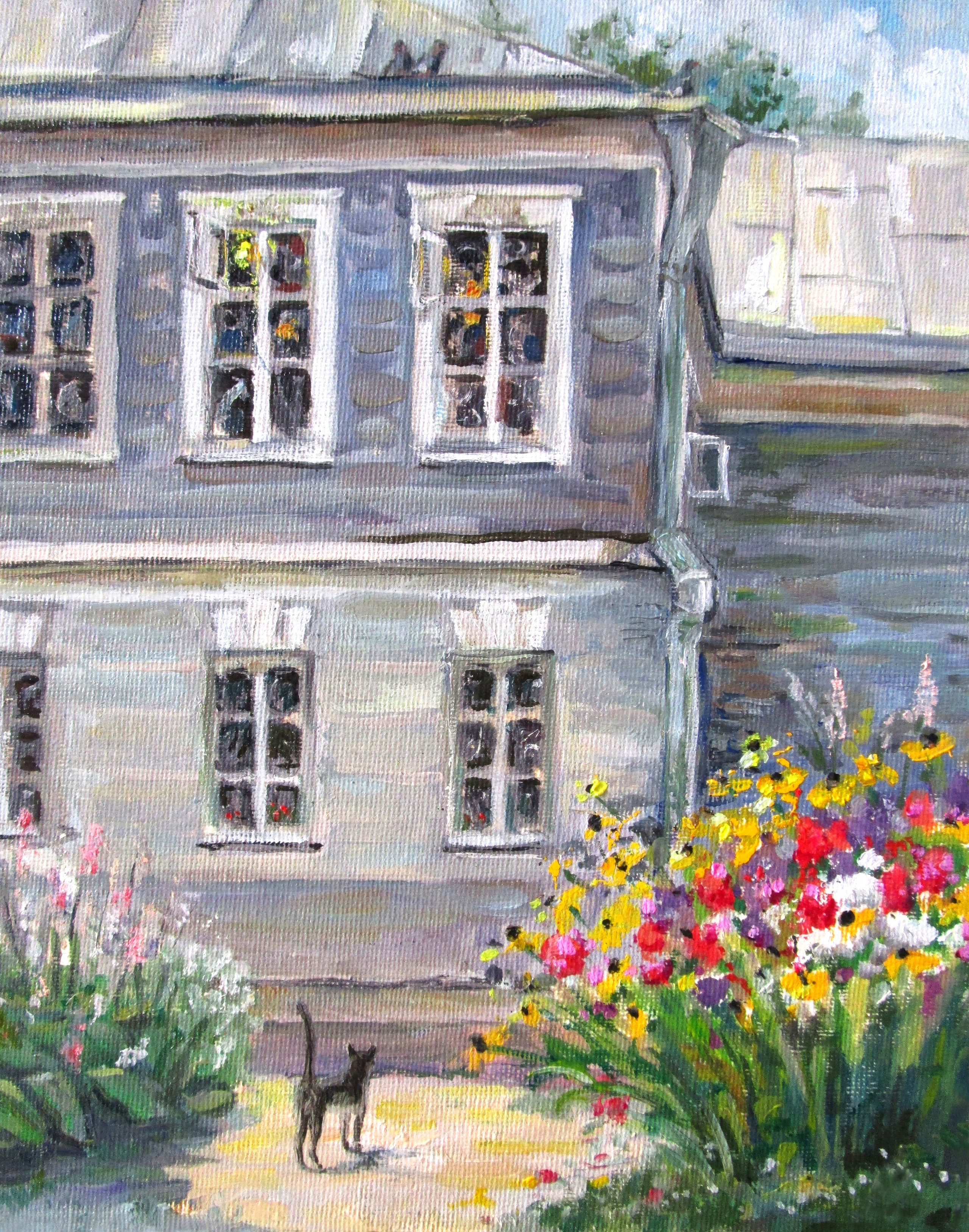 "Дом-музей Островского", холст / масло, 2020