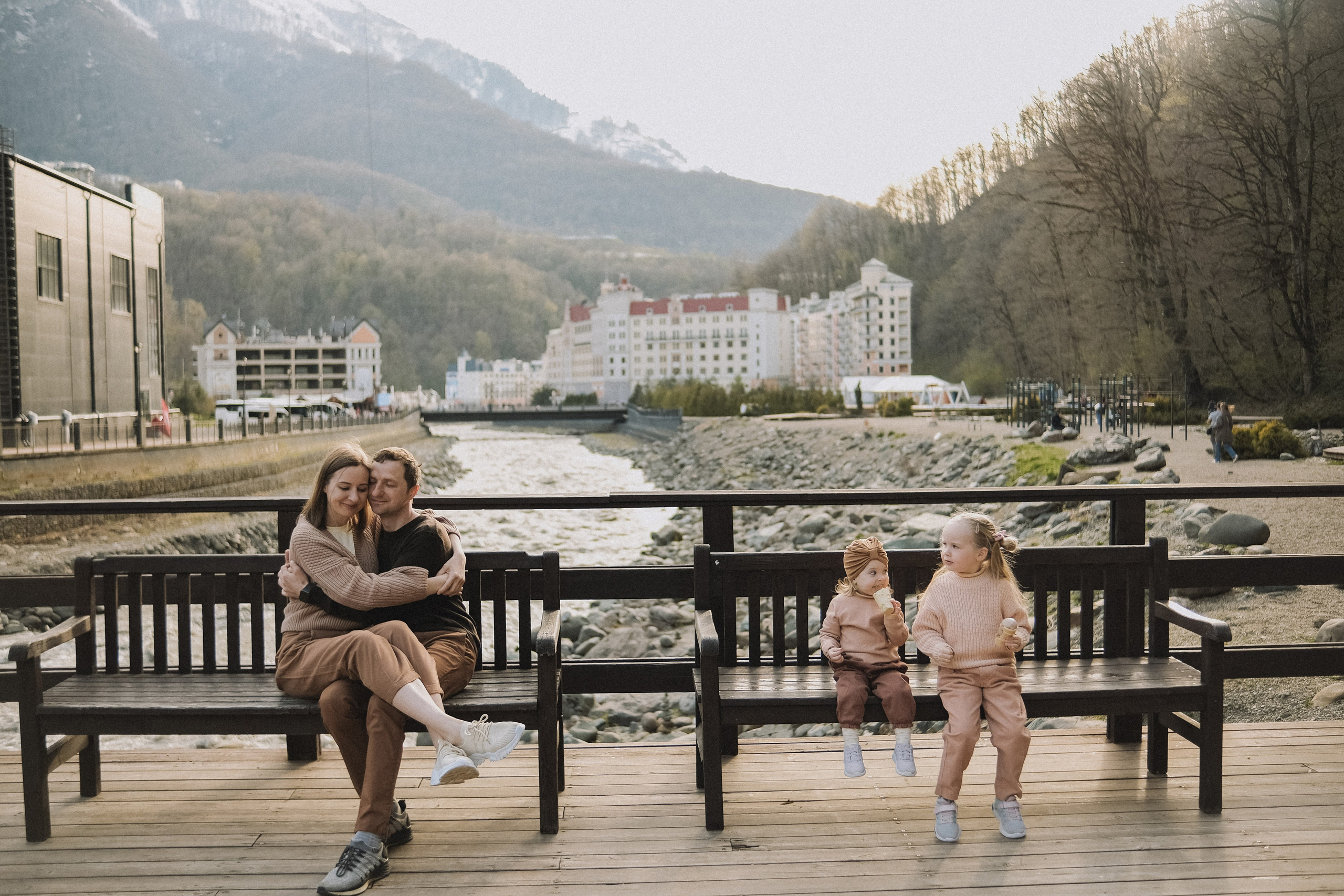 Семья Есении и Эмилии. Семейный фотограф Москва