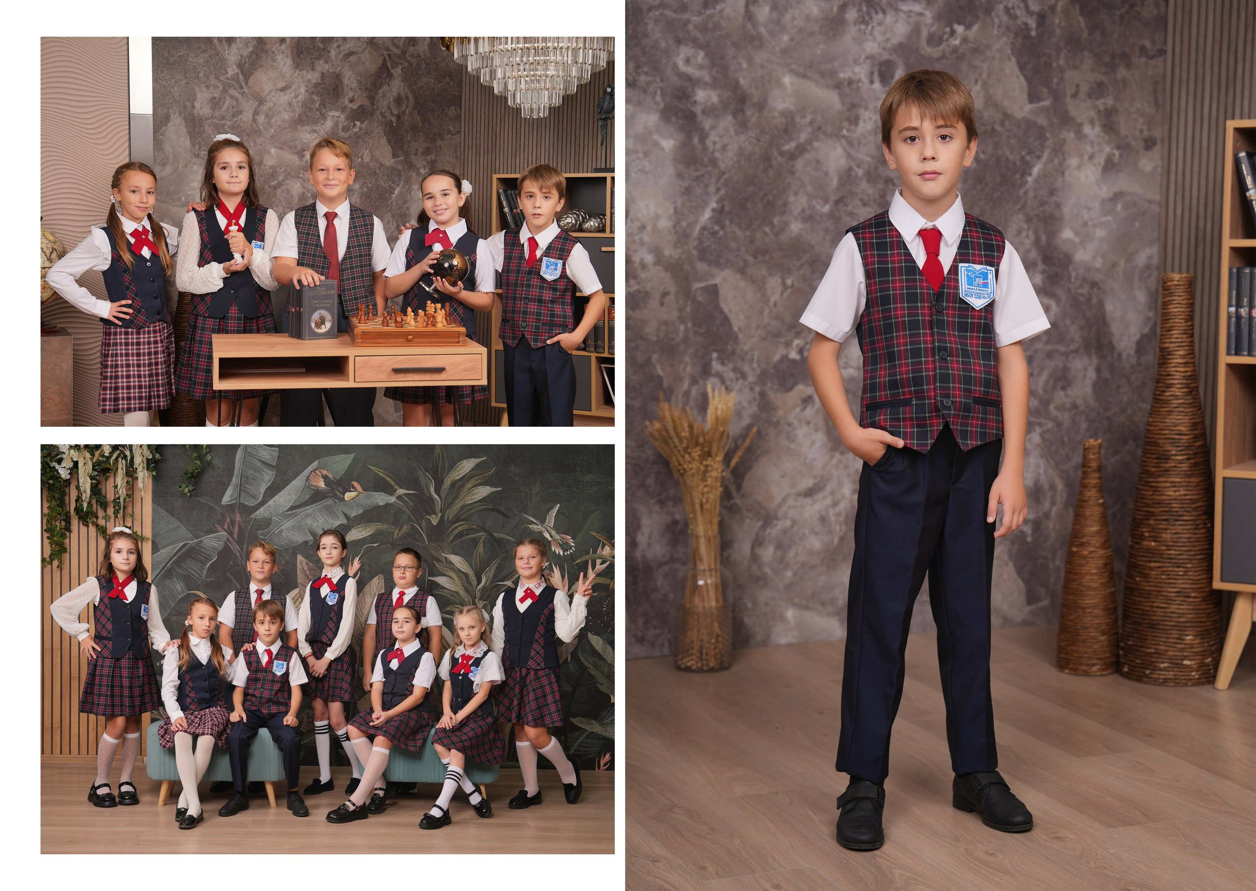 ШКОЛА 30 — 4 «Б» класс. Красивый выпускной альбом в Краснодаре