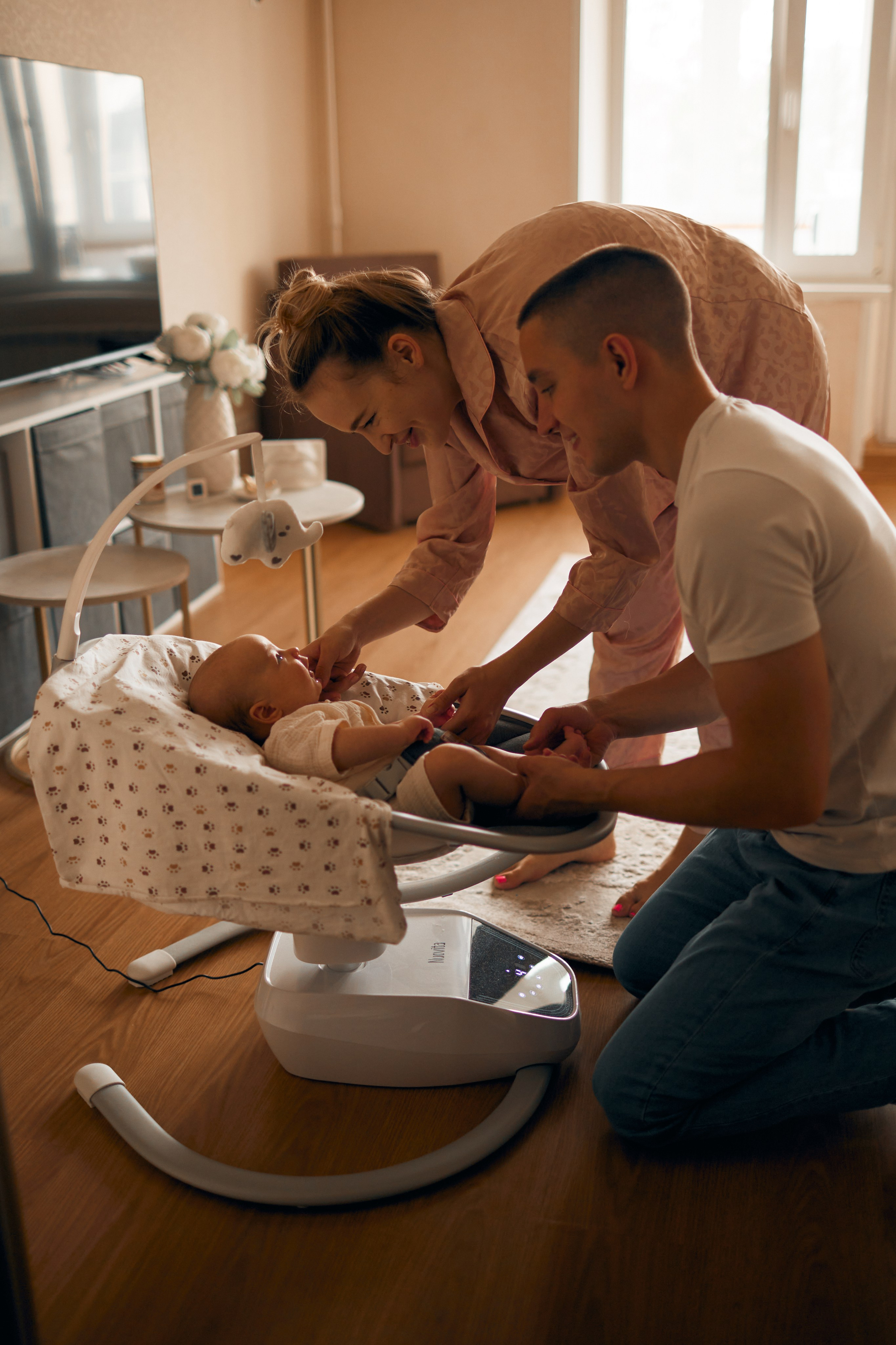 Домашняя съемка с малышом. Фотограф Москва|Ясенево Яна Новокрещенных