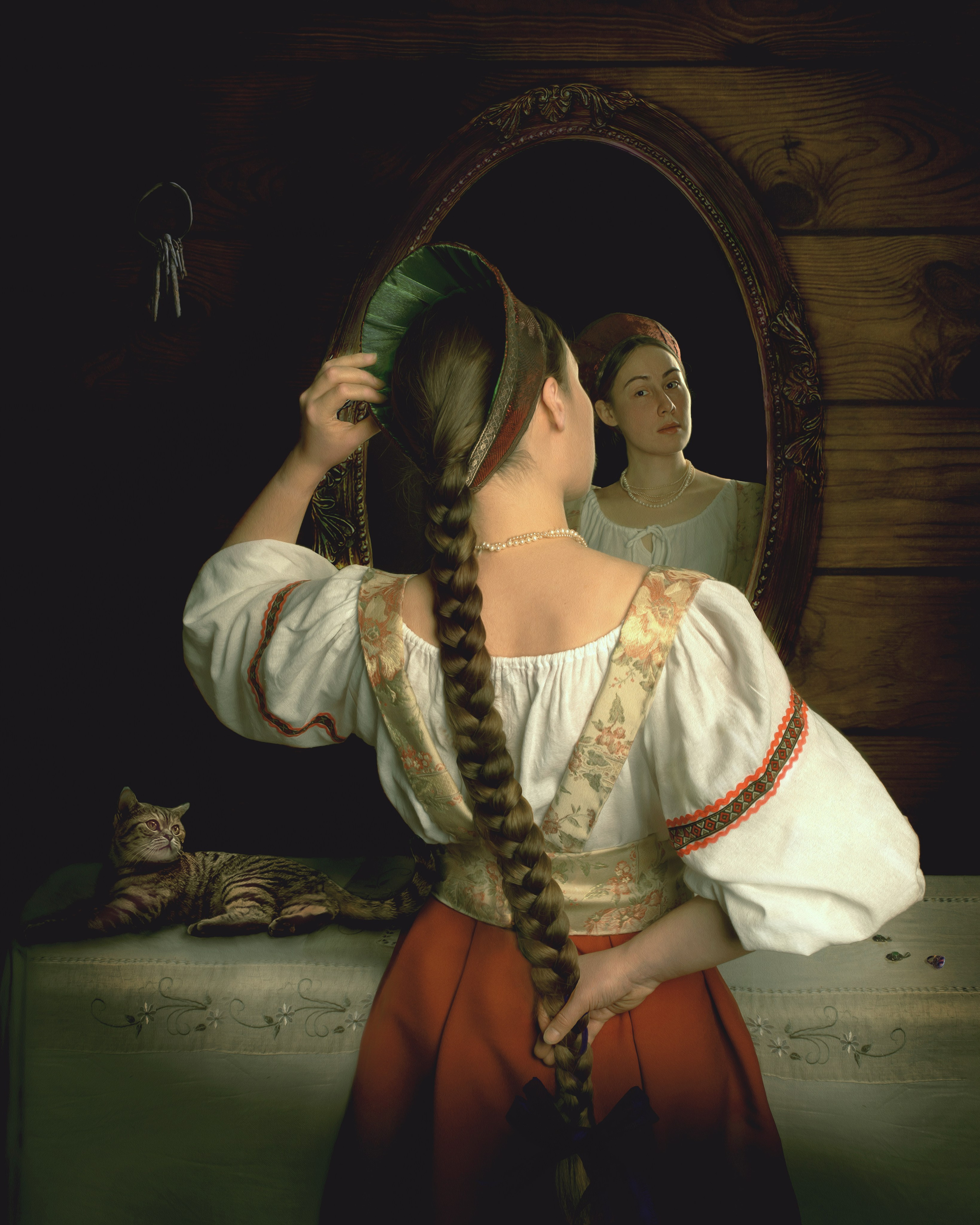 Портрет в стиле классической живописи. Файн-Арт фотограф из Перми Вараксина Юлия