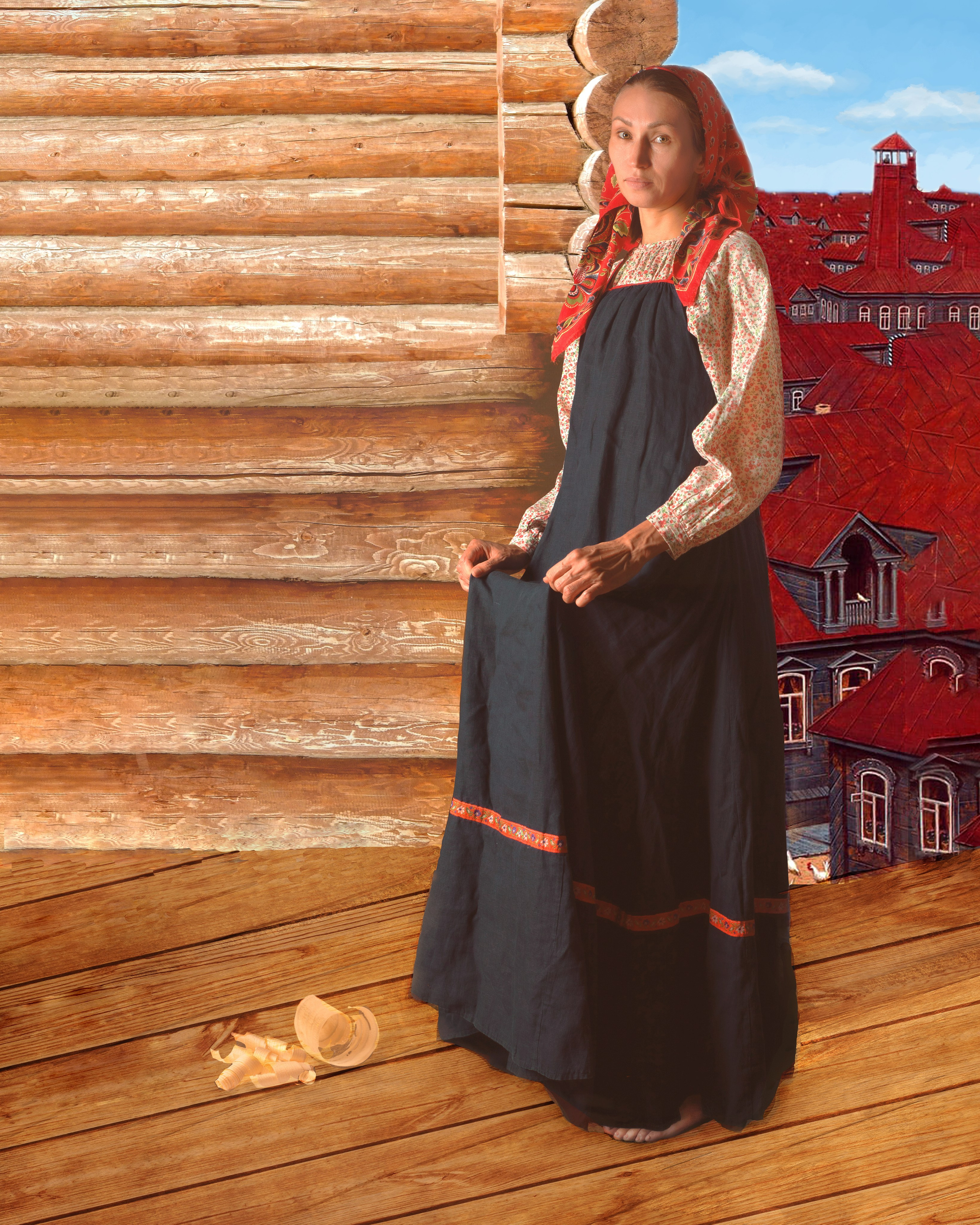 Портрет в стиле классической живописи. Файн-Арт фотограф из Перми Вараксина Юлия