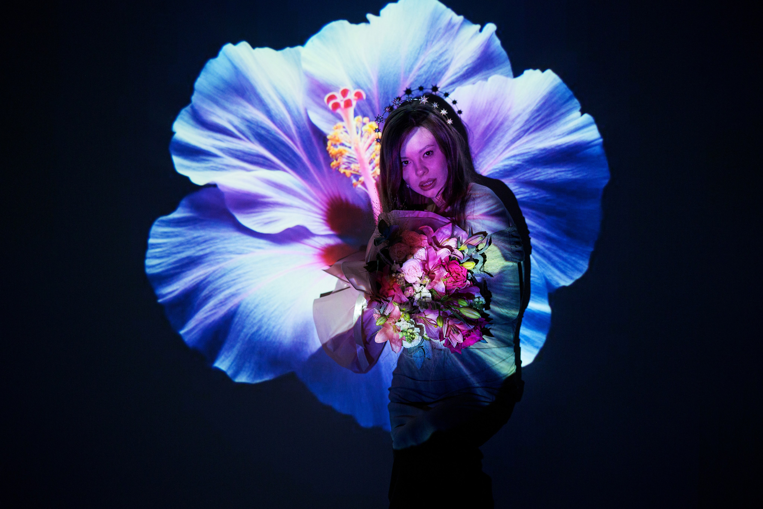 Фотосессия с проектором для Софьи. Фотограф Симферополь Крым Ольга Топоривская