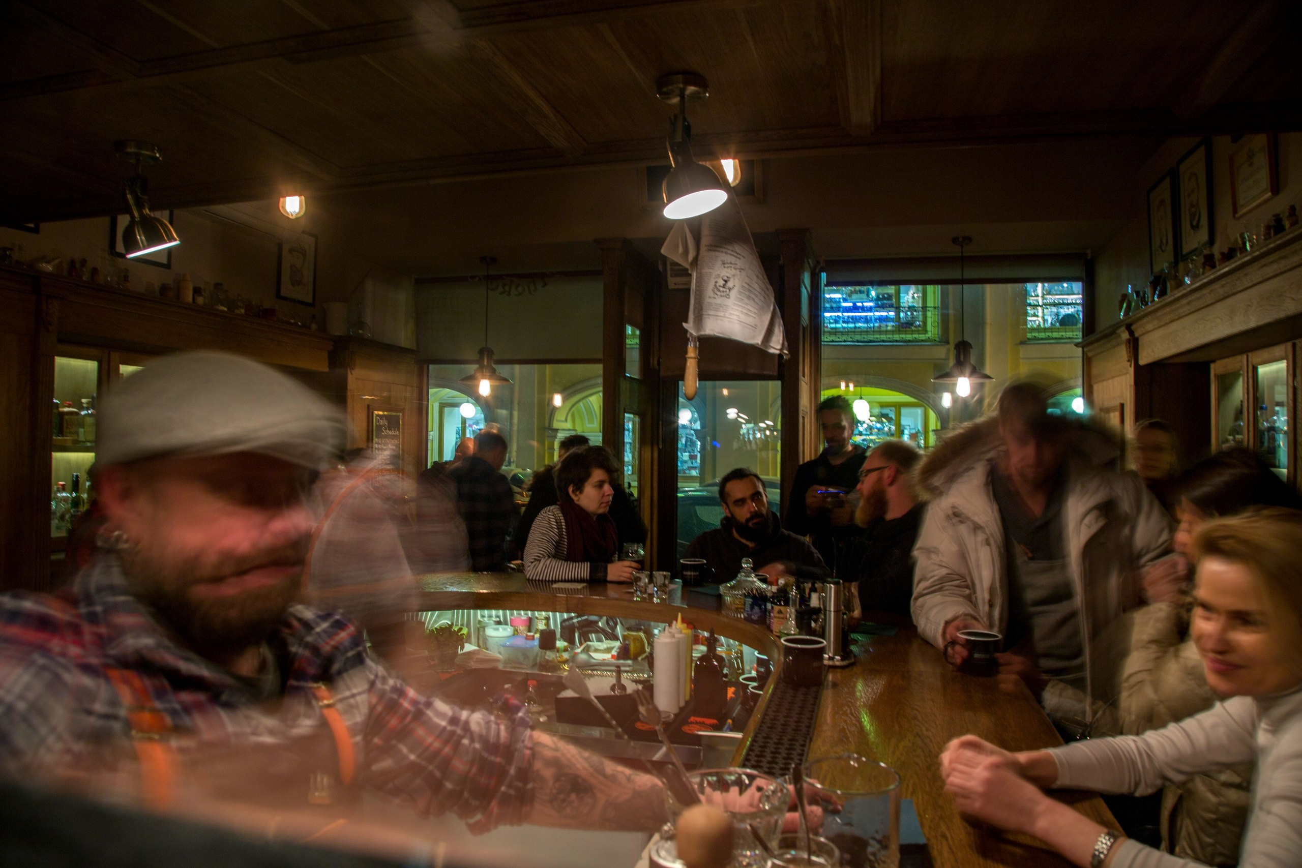 Портфолио. Тур по барам в Петербурге