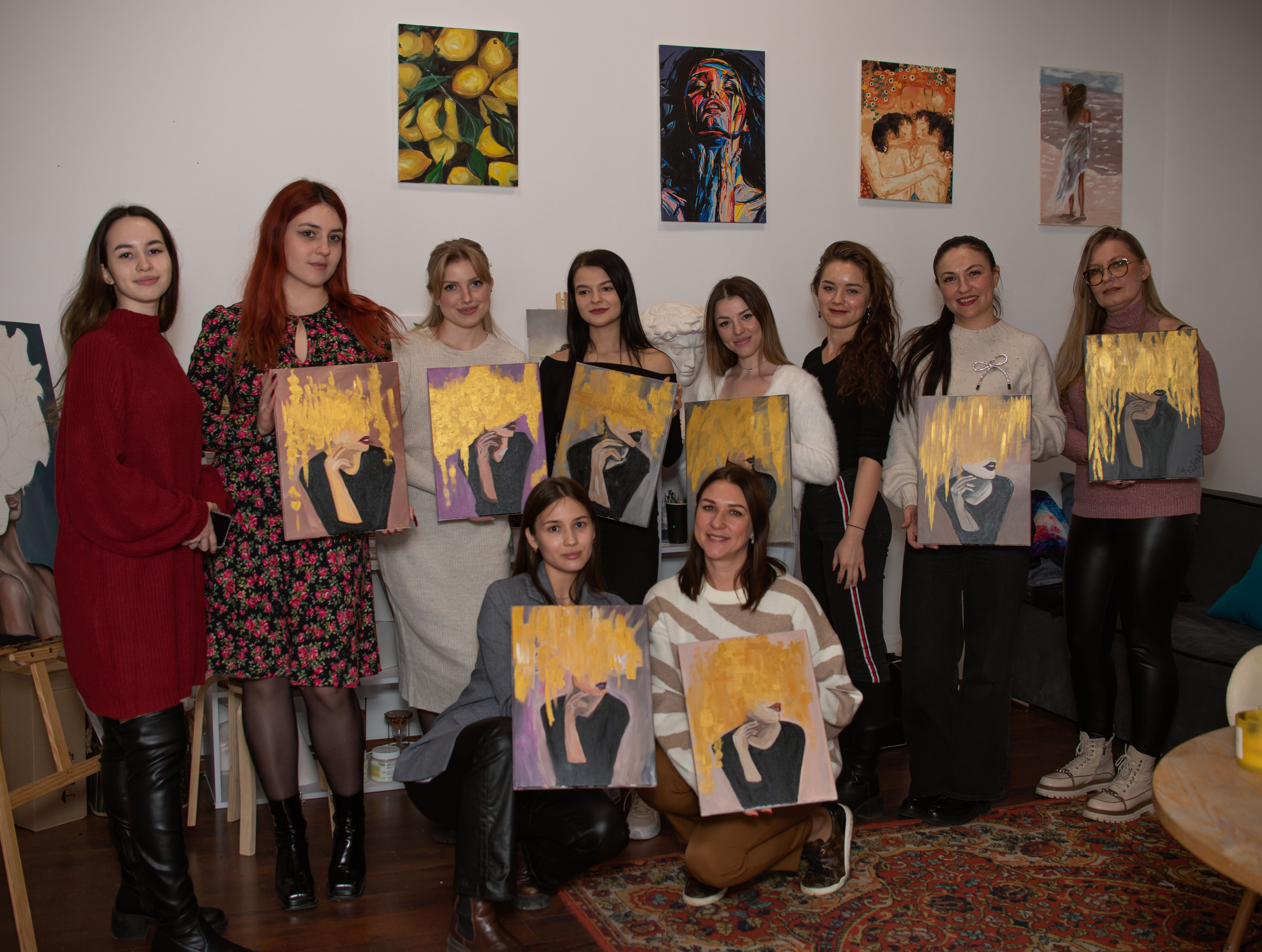 Арт-вечеринка женского клуба. Женский фотограф в Москве и МО