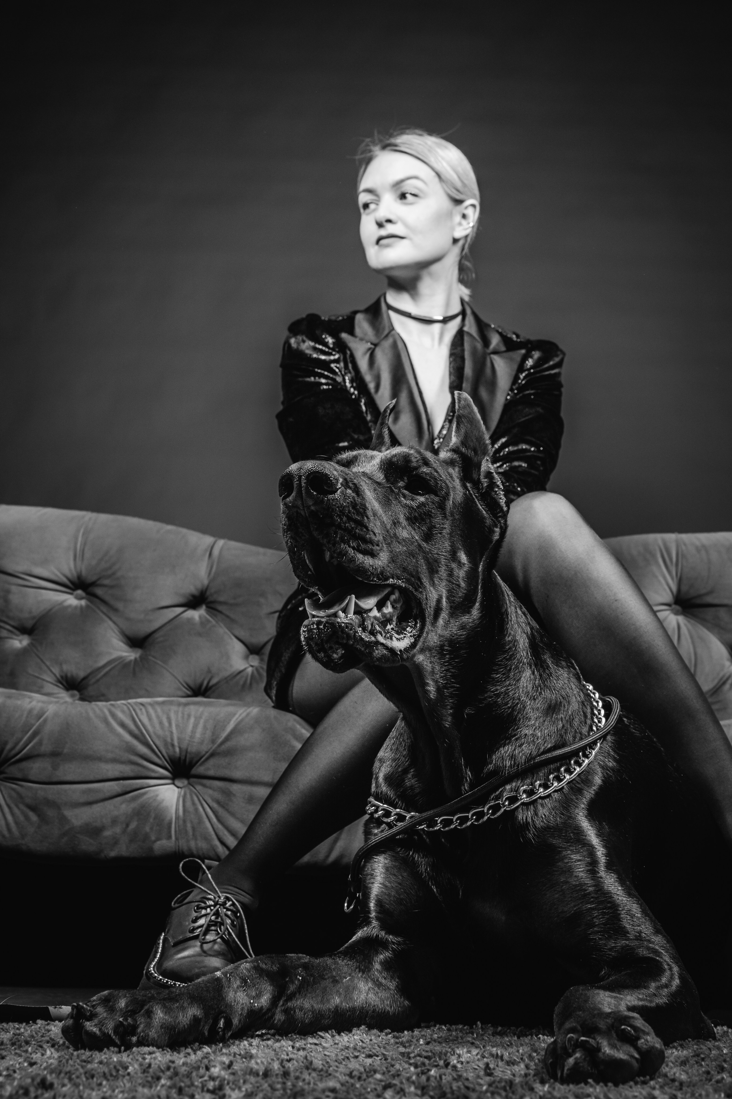 Фотосессия с доберманом. Фотограф Макс Огурцов в Нижнем Новгороде