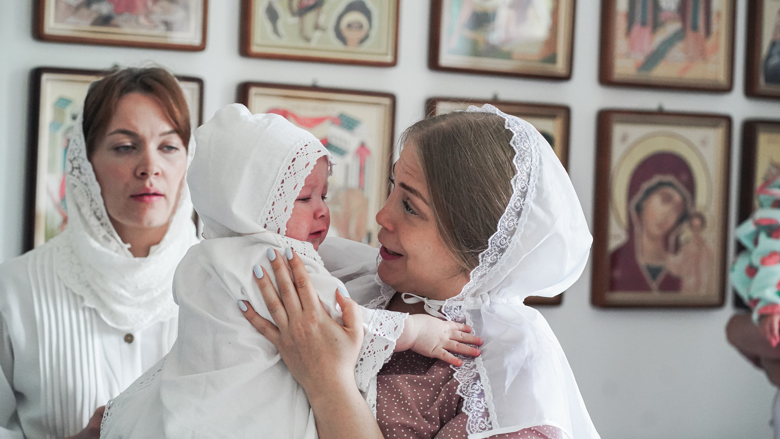 Крещение Георгия. Семейный и детский фотограф в Москве (Тинао) Галкина Алевтина