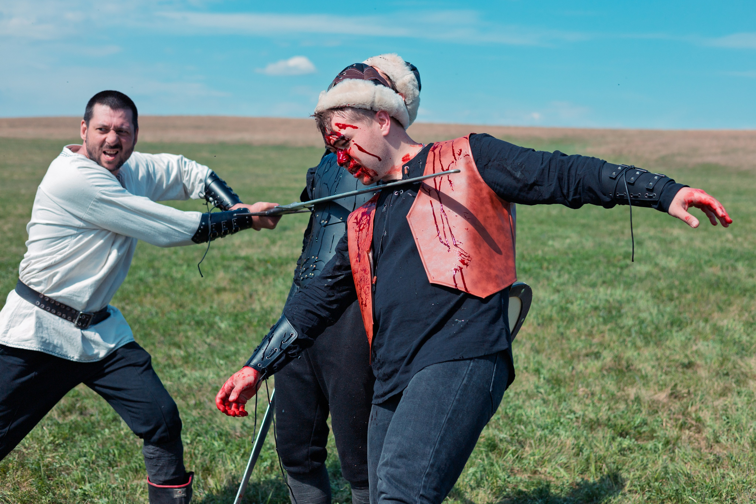 Бэкстейдж-съемка рекламы охранной компании «Тамерлан». Фотограф Белов Тимофей | Красноярск