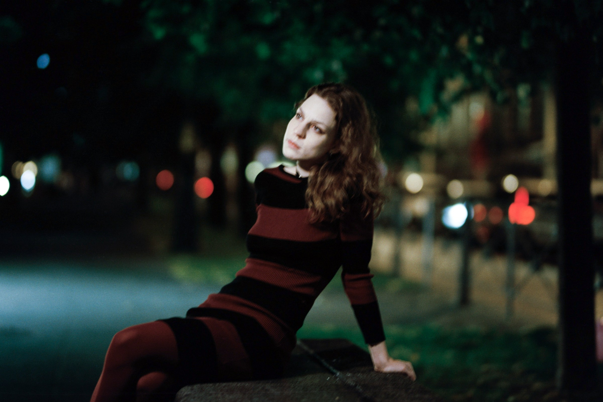 Наташа. Blk&Rd Dress. Портретный фотограф в Санкт-Петербурге Александр Быстрицкий