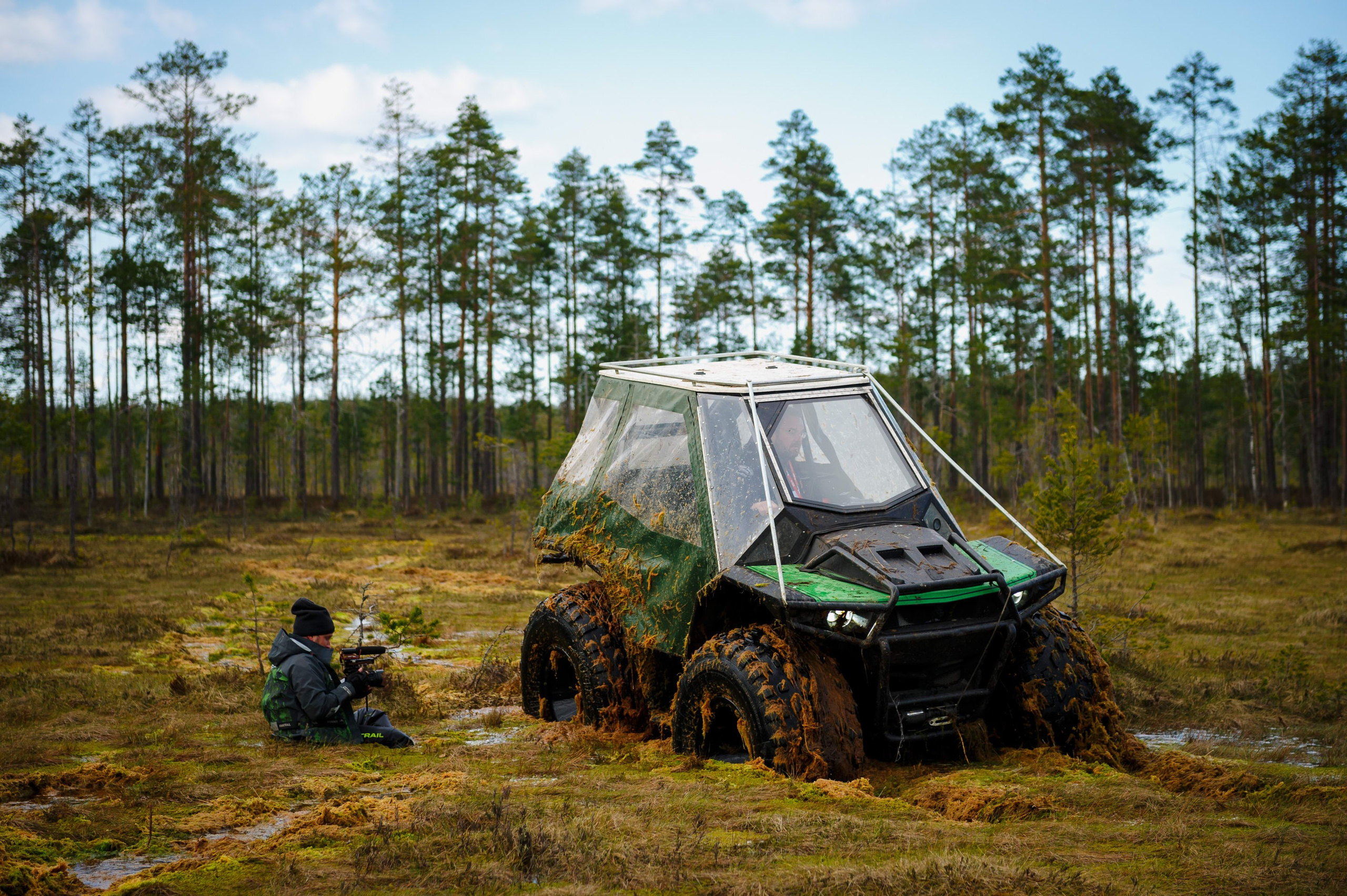 Ленинград-трофи 2024 — Вездеход Секач промо. Фотограф Алексей Алексеев