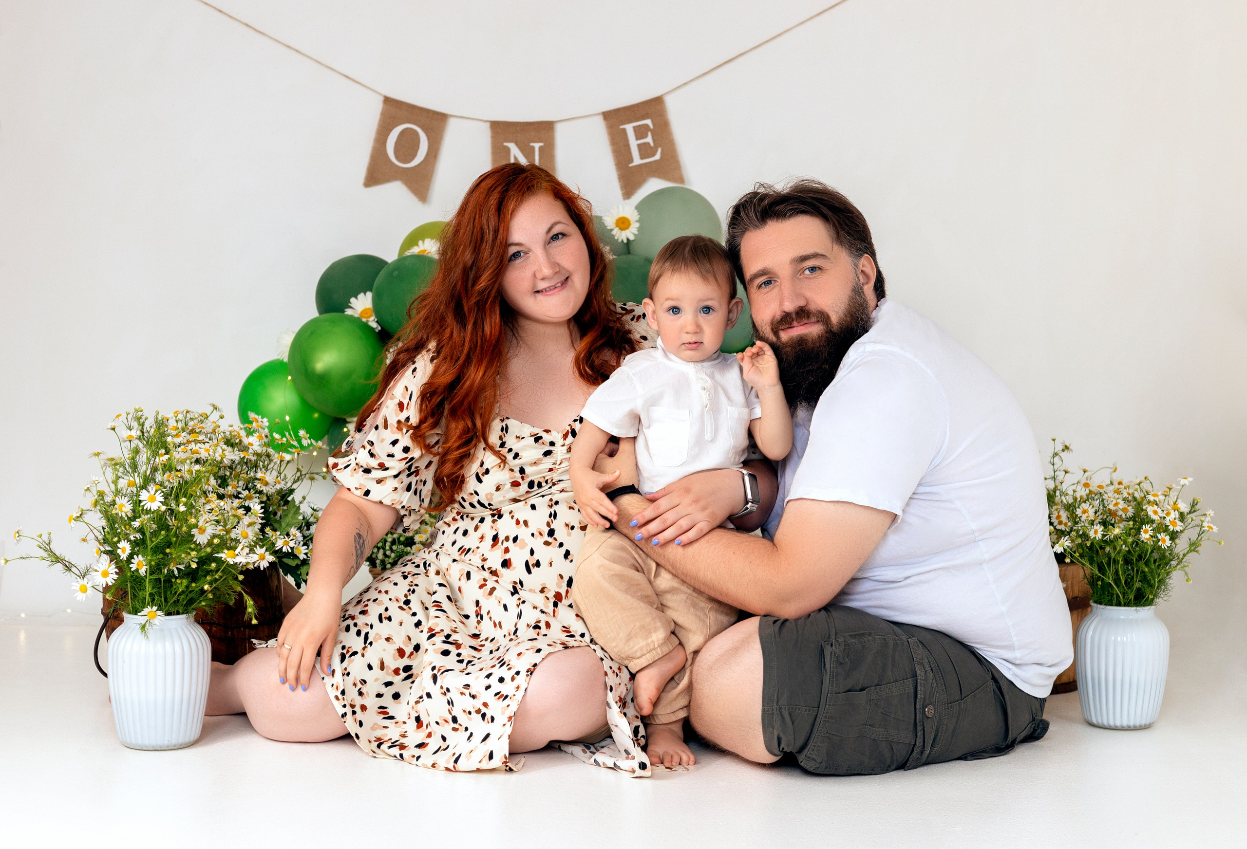 Паша Первый годик. Фотограф беременных и новорождённых в Краснодаре