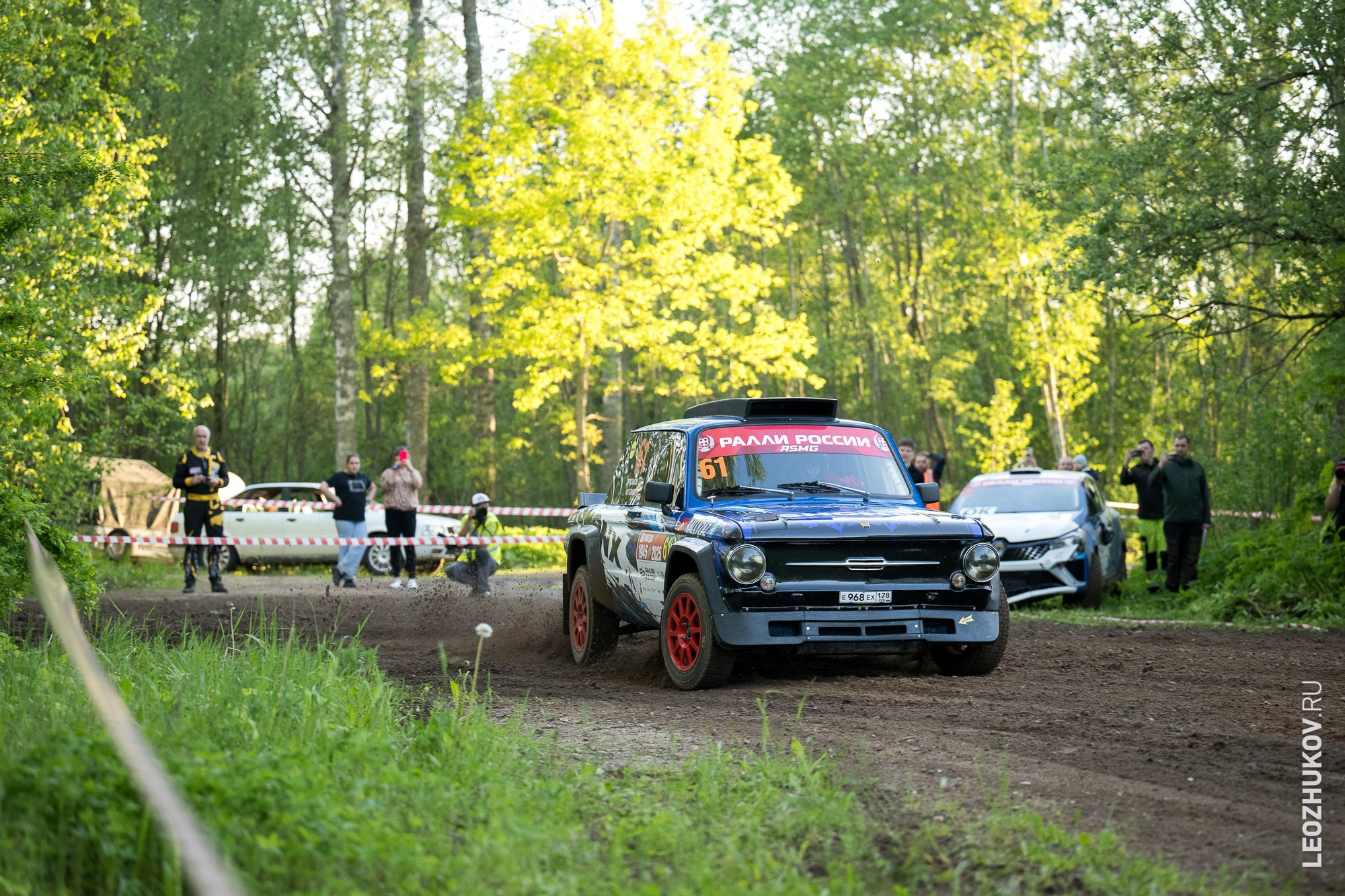 Rally Pushkinskie gory 2025. Sports photographer Leonid Zhukov