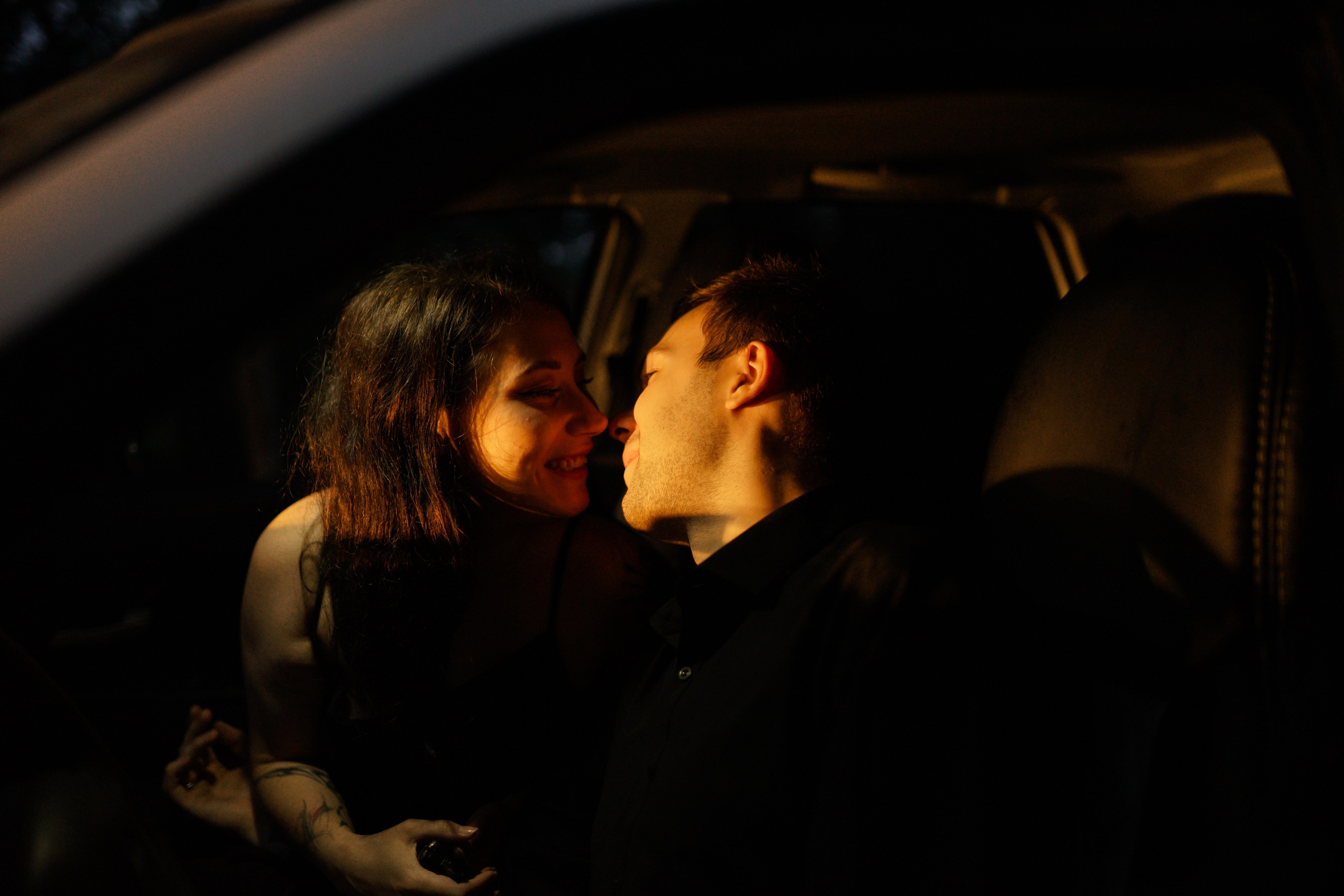 Поздний закат