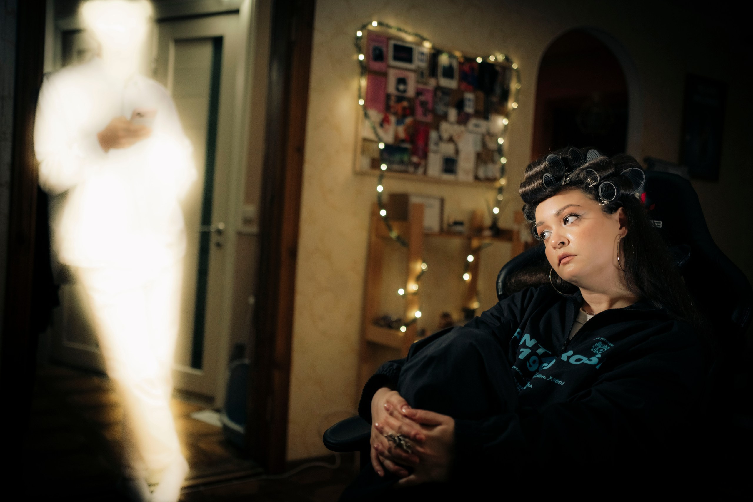 Оля с призраком. Саша Копылов, фотограф в Казани