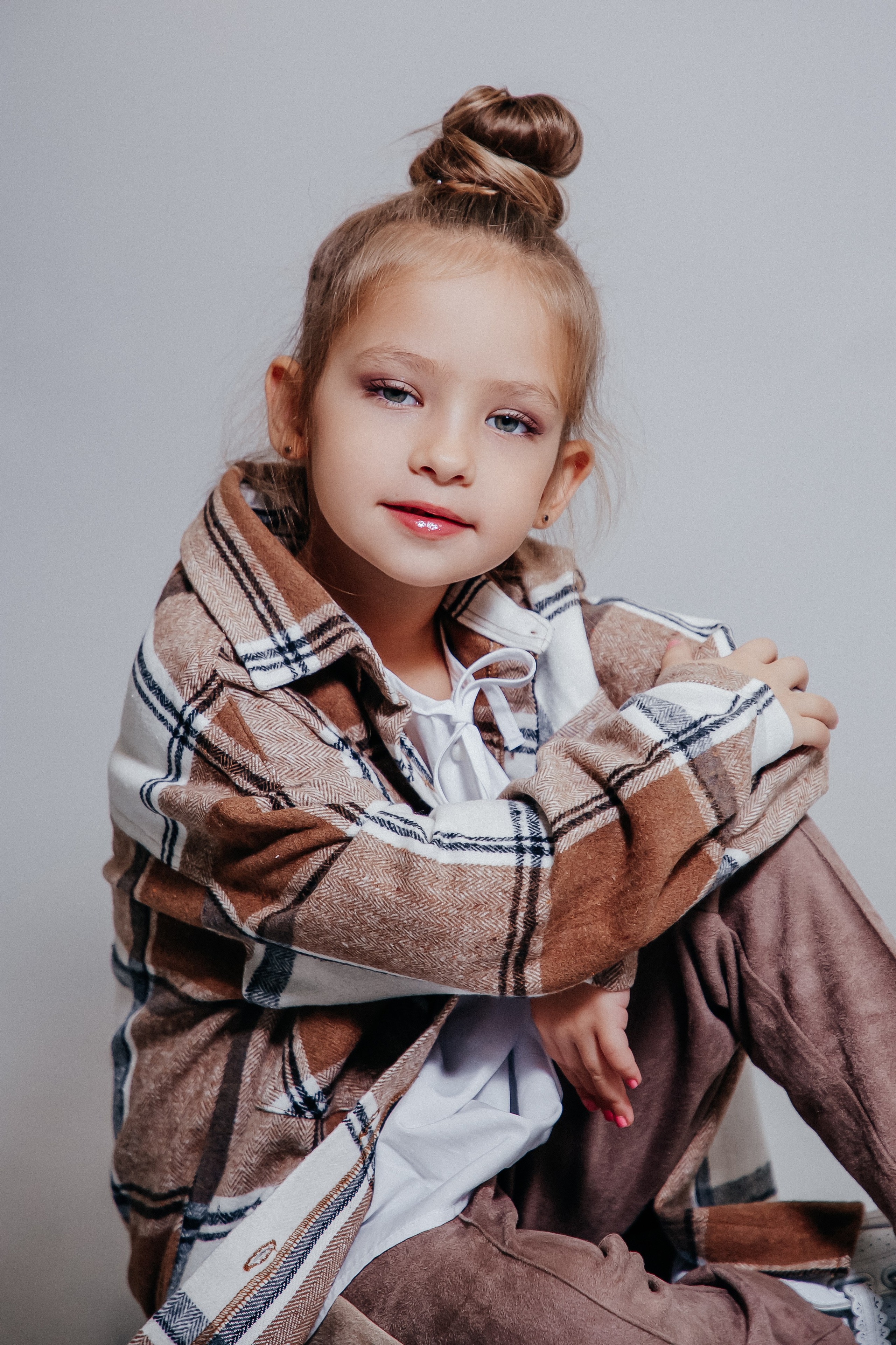 Ангелина, 7 лет, рост 129 см. Efimova Model Agency
