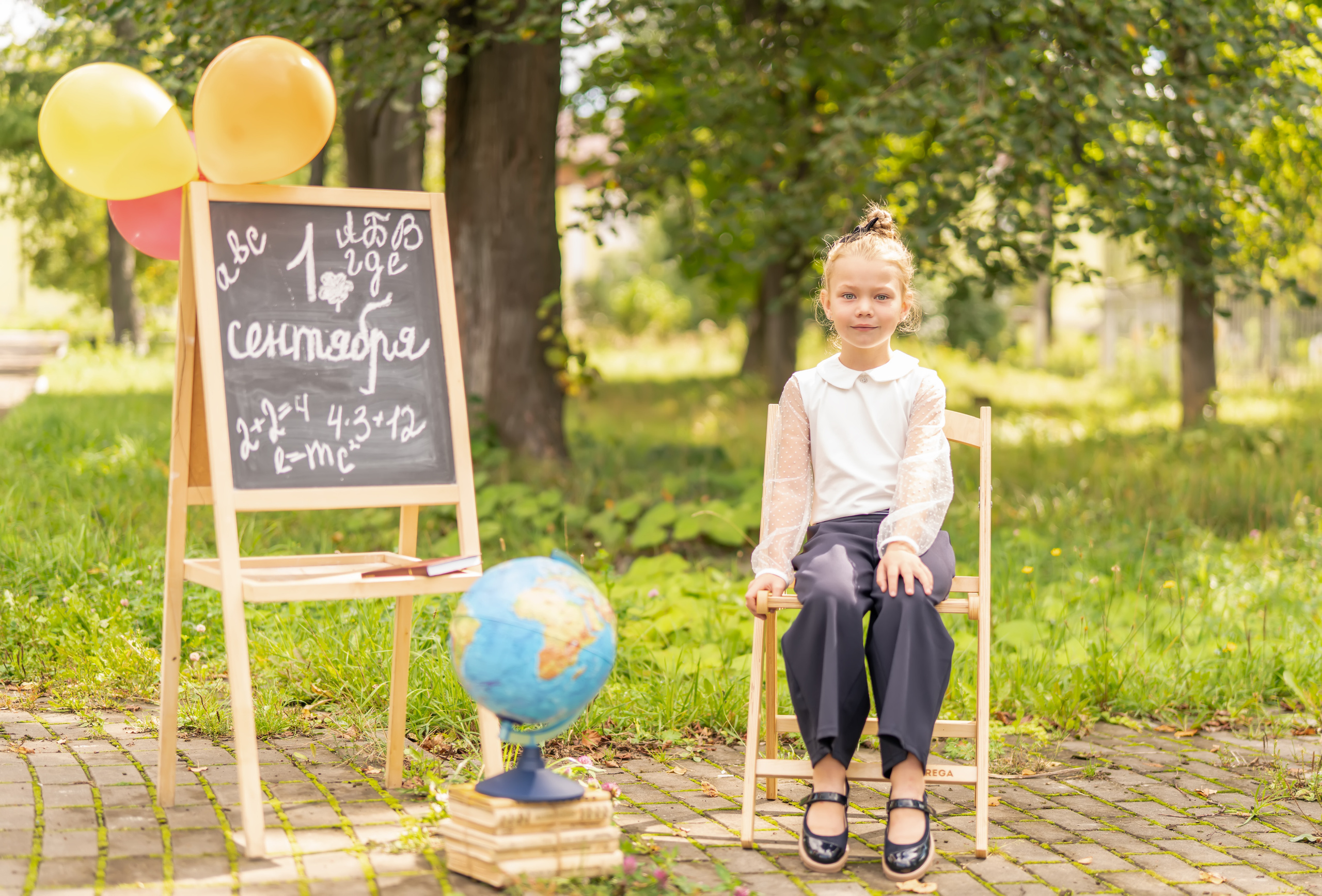 Фотопроект «1 Сентября» Мирослава и Любовь. Семейный и детский фотограф Тула Ясногорск Тульская область Надежда Кукушкина