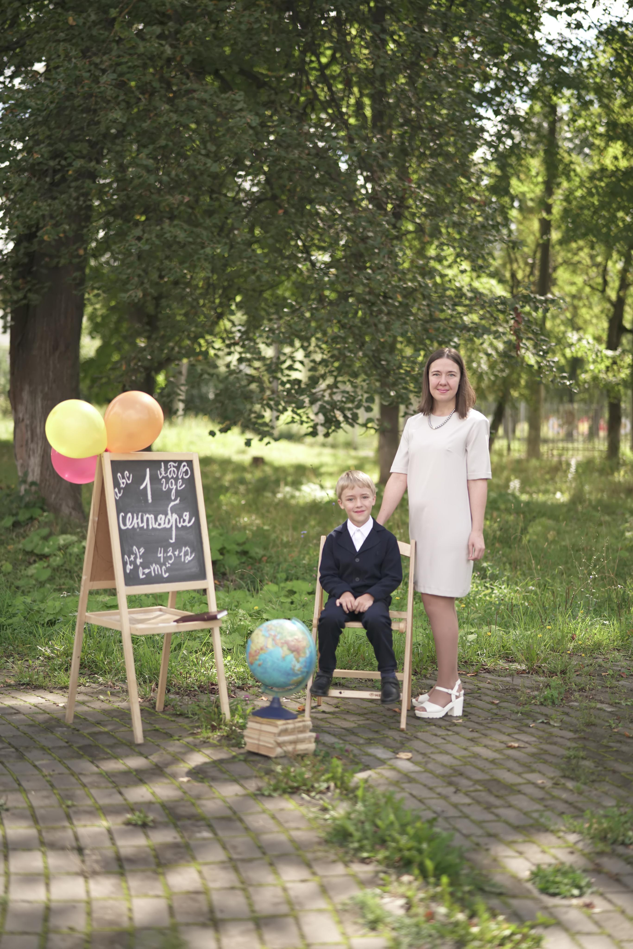 Фотопроект «1 сентября» Алеша и Влада. Семейный и детский фотограф Тула Ясногорск Тульская область Надежда Кукушкина