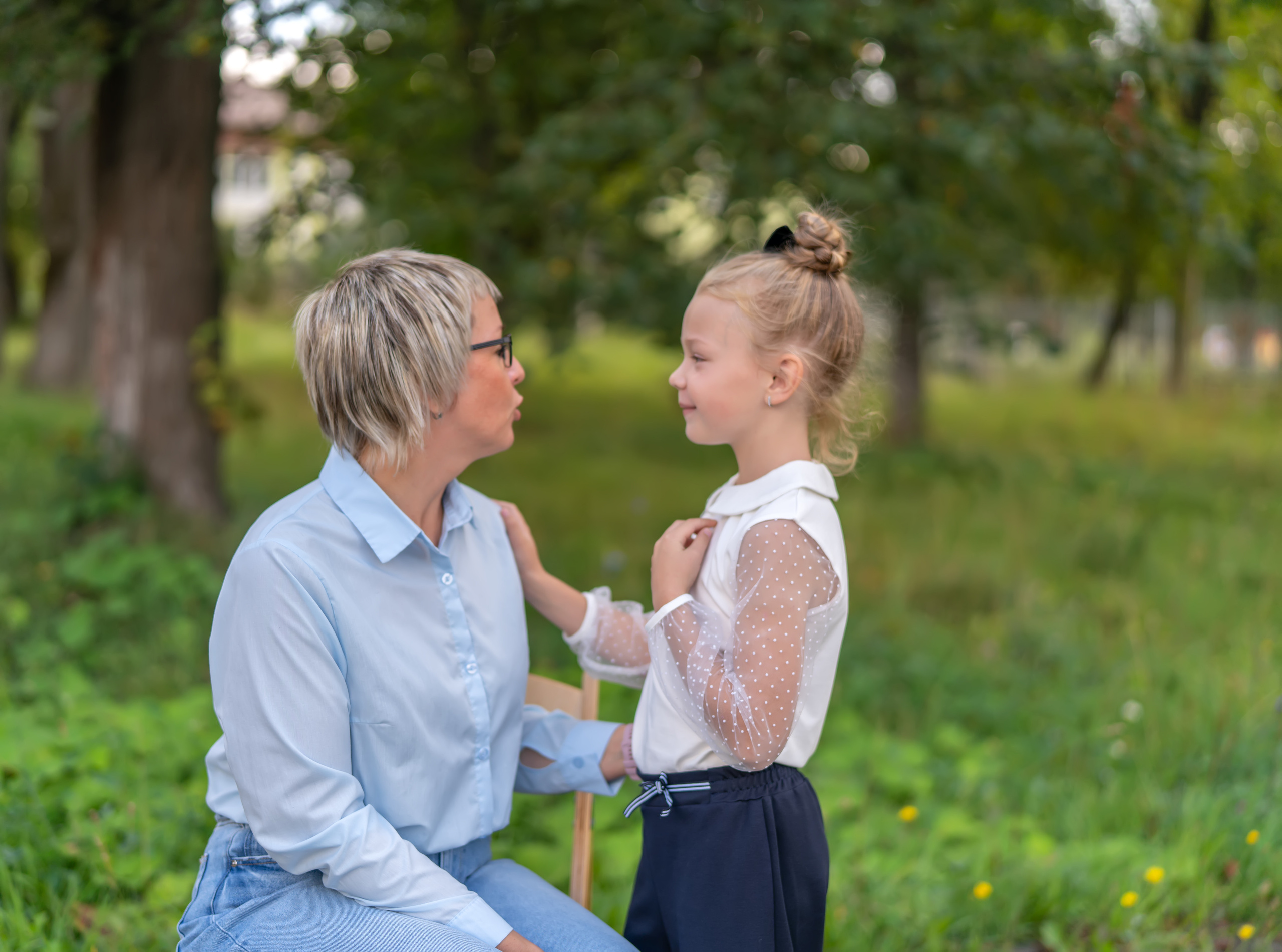 Фотопроект «1 Сентября» Мирослава и Любовь. Семейный и детский фотограф Тула Ясногорск Тульская область Надежда Кукушкина