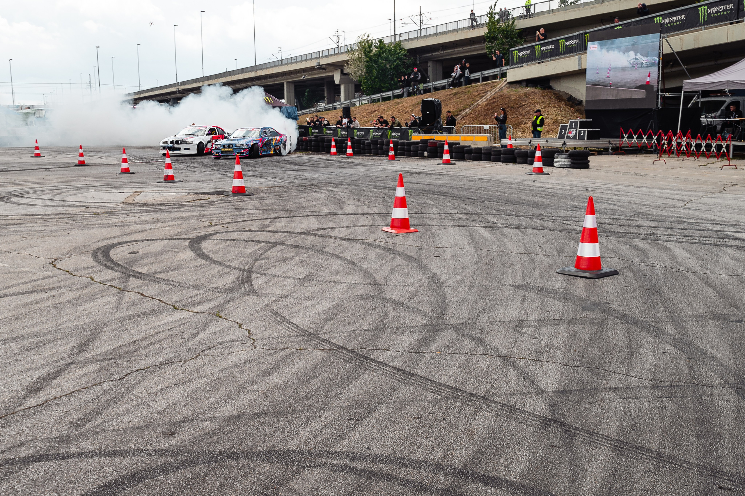 2025 Второй этап Serbian Drift Championship, Белград. Елена Чеснокова спортивный фотограф во Владимире и Белграде