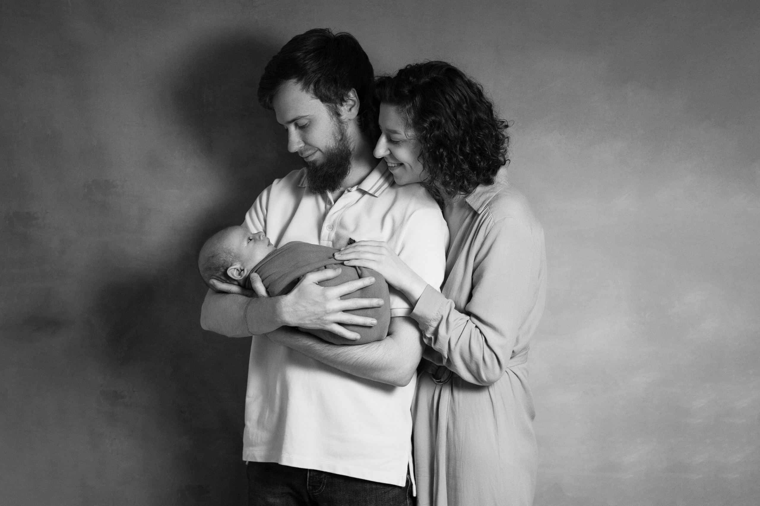 Портретные семейные. Фотограф новорожденных в Москве Кристина Ткач