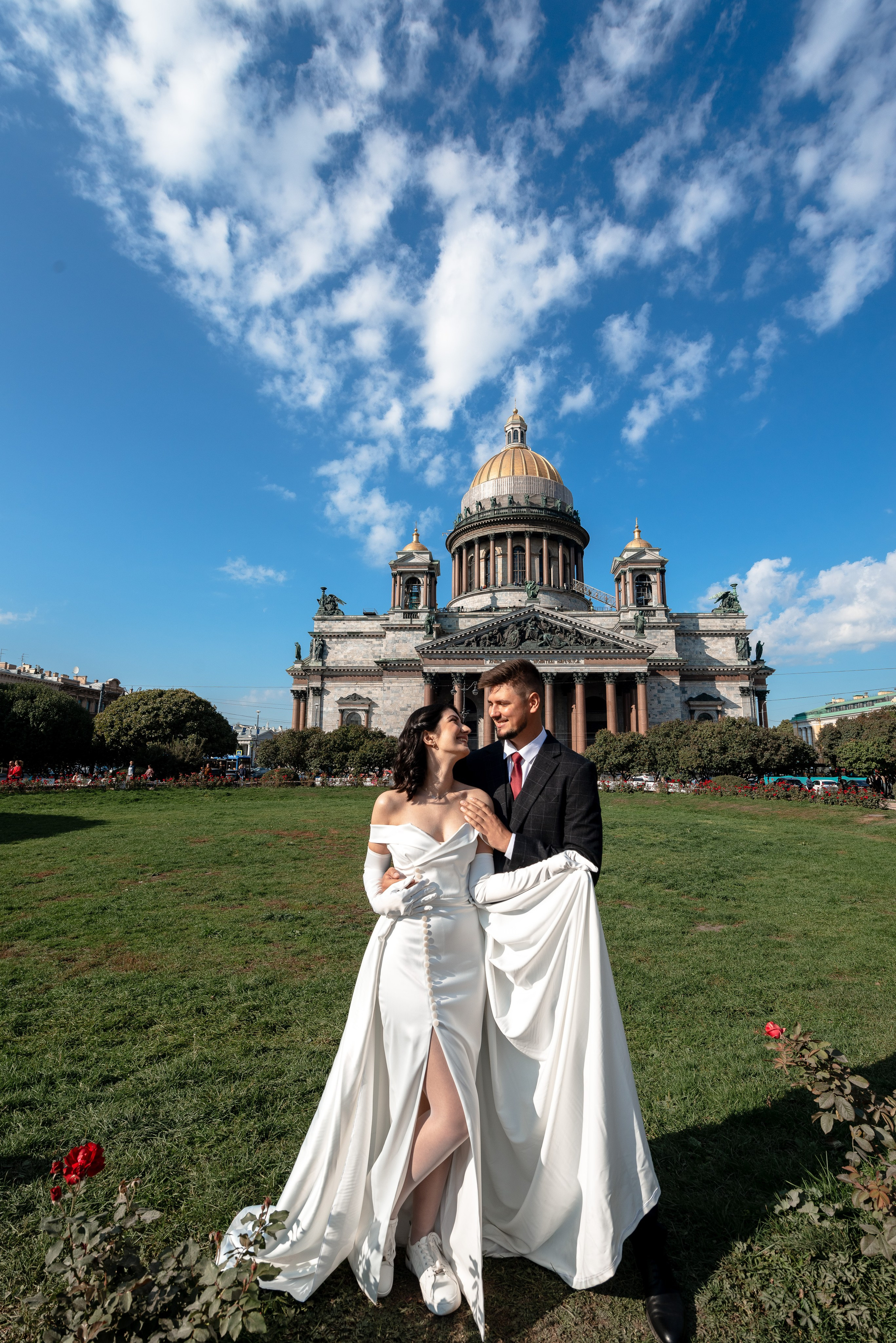 Камерная свадьба в Первом Дворце Бракосочетания №1 на Английской набережной Яны и Евгения. Портретный, семейный и свадебный фотограф в Санкт-Петербурге и в Пушкине Ширяев Денис