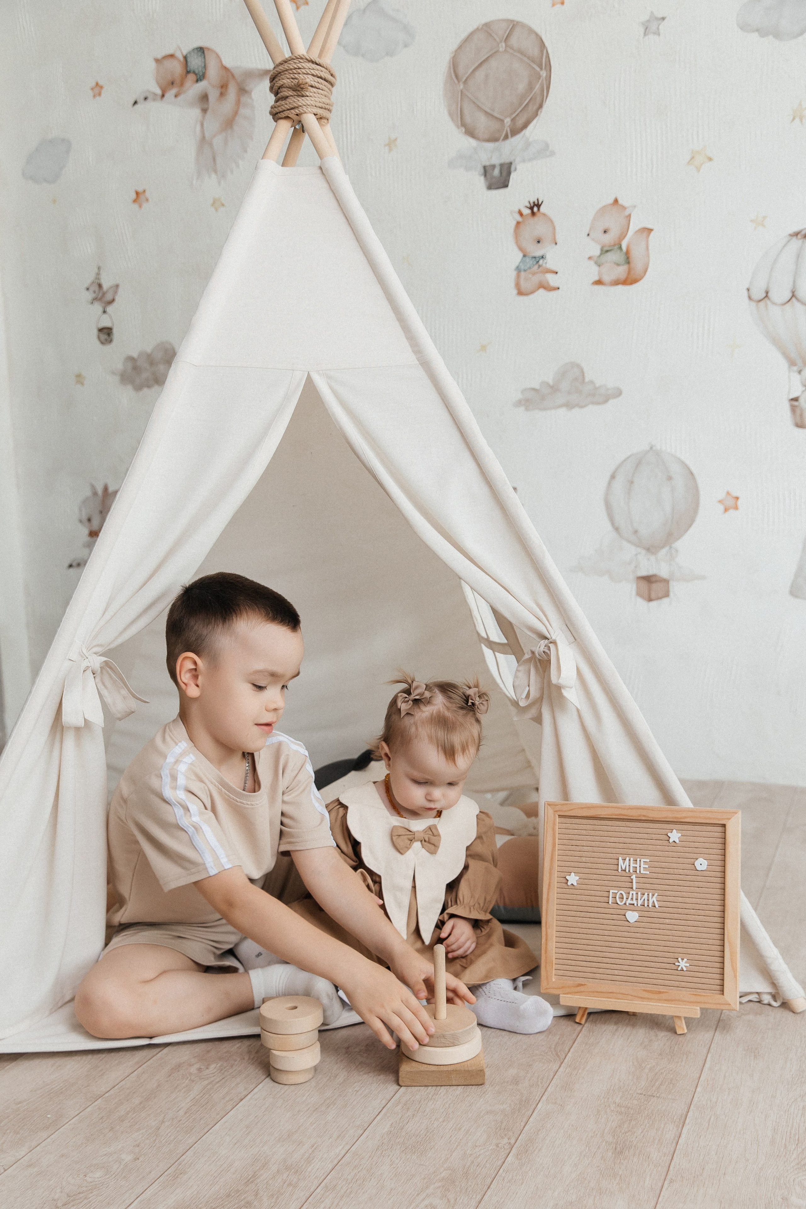 1 годик Василисе