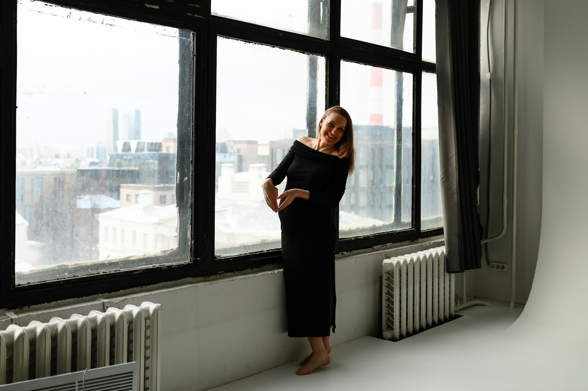 Наташа. Беременность. Фотограф Марина Росси