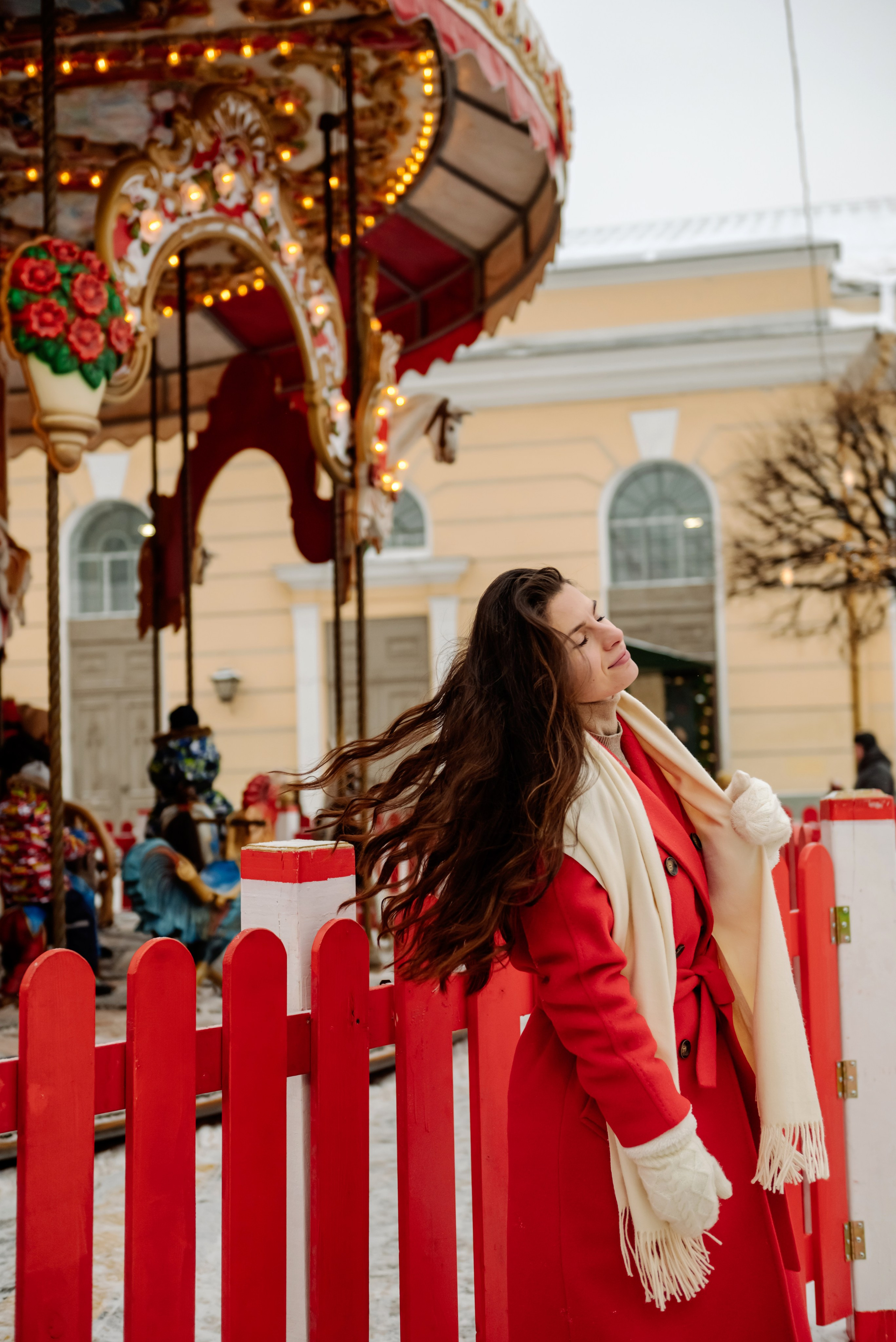 Манежная площадь зимой. Свадебный и сеейный фотограф в Санкт-Петербурге Елена Худякова