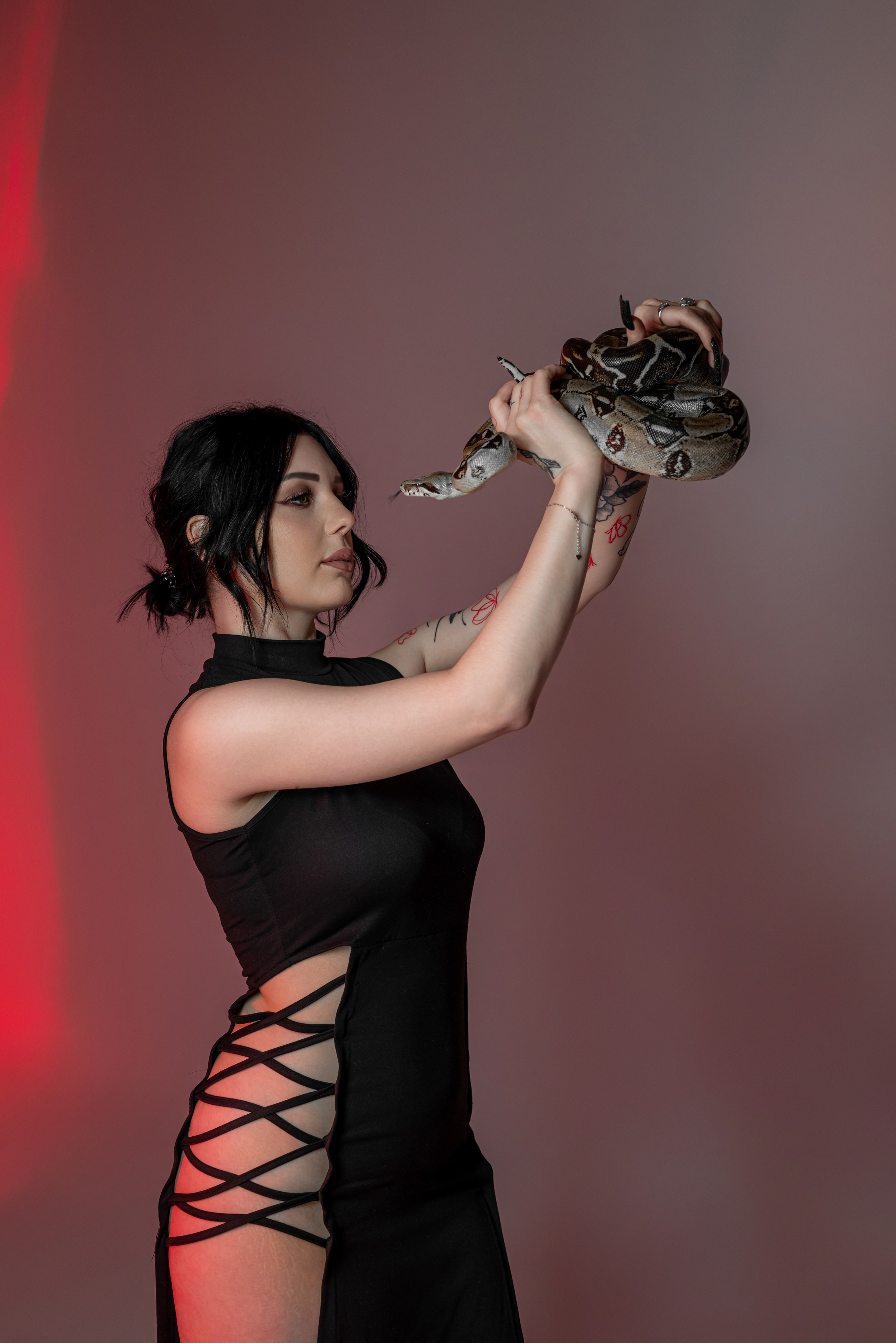 Фотопроект со змеёй 2025 г. Фотограф в городе Салават