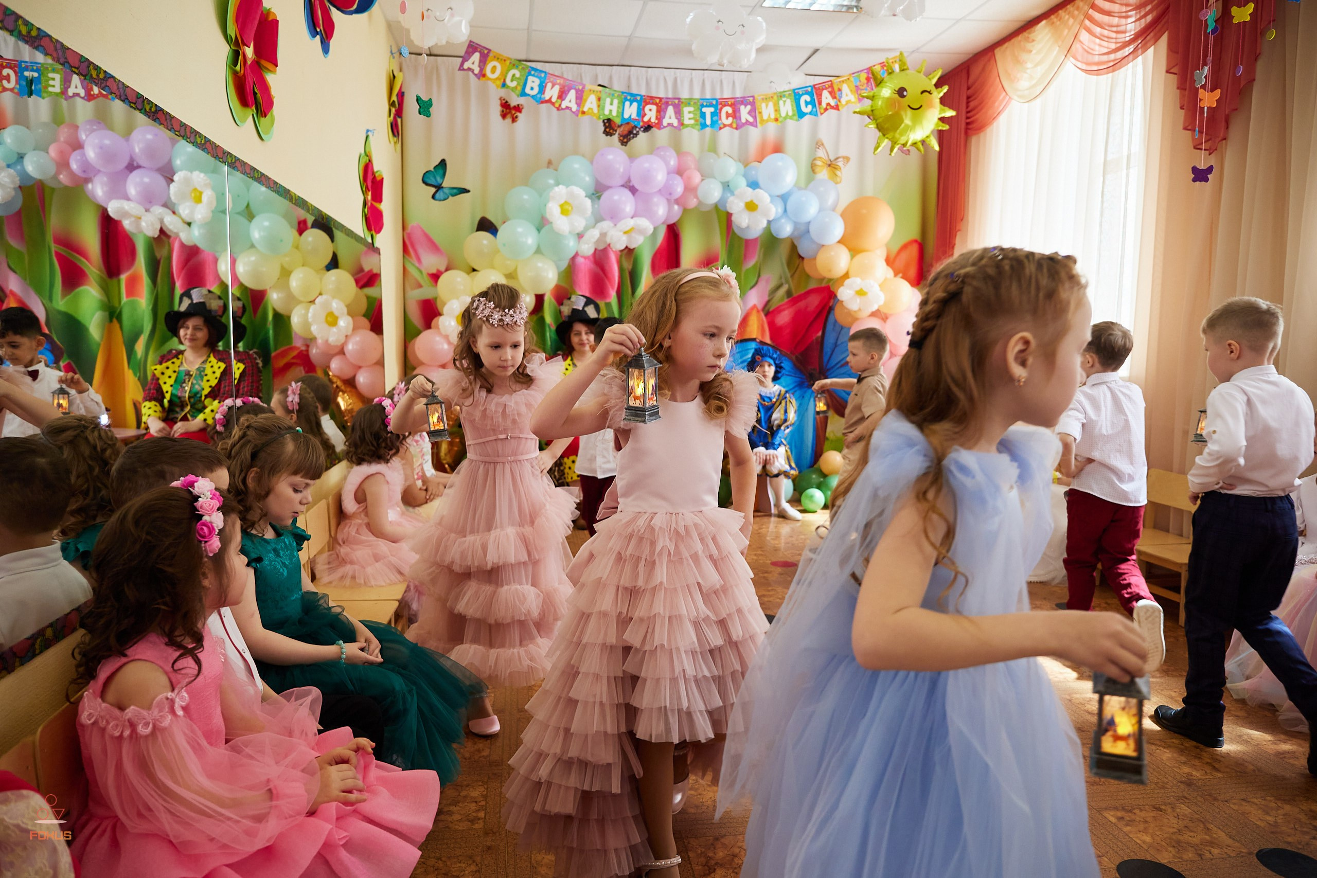 Выпускной детский сад. Спортивный фотограф Некрасов Денис