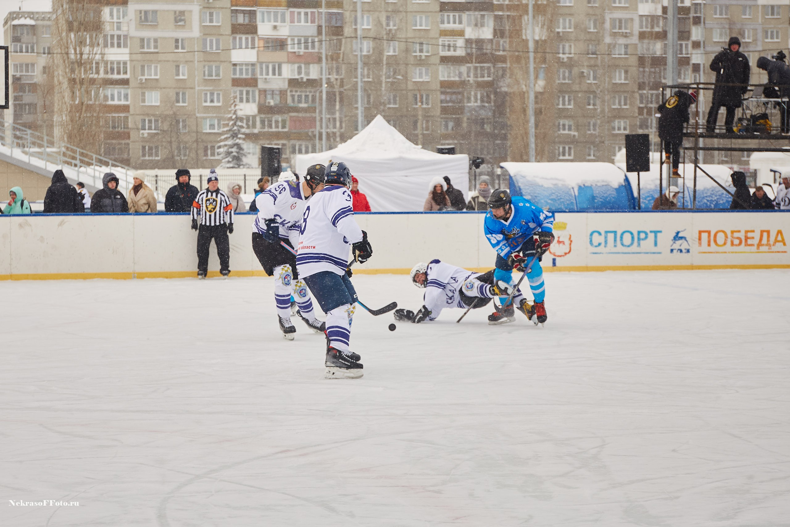 Турнир по хоккею «Русская классика» в рамках Офицерской хоккейной лиги. Спортивный фотограф Некрасов Денис