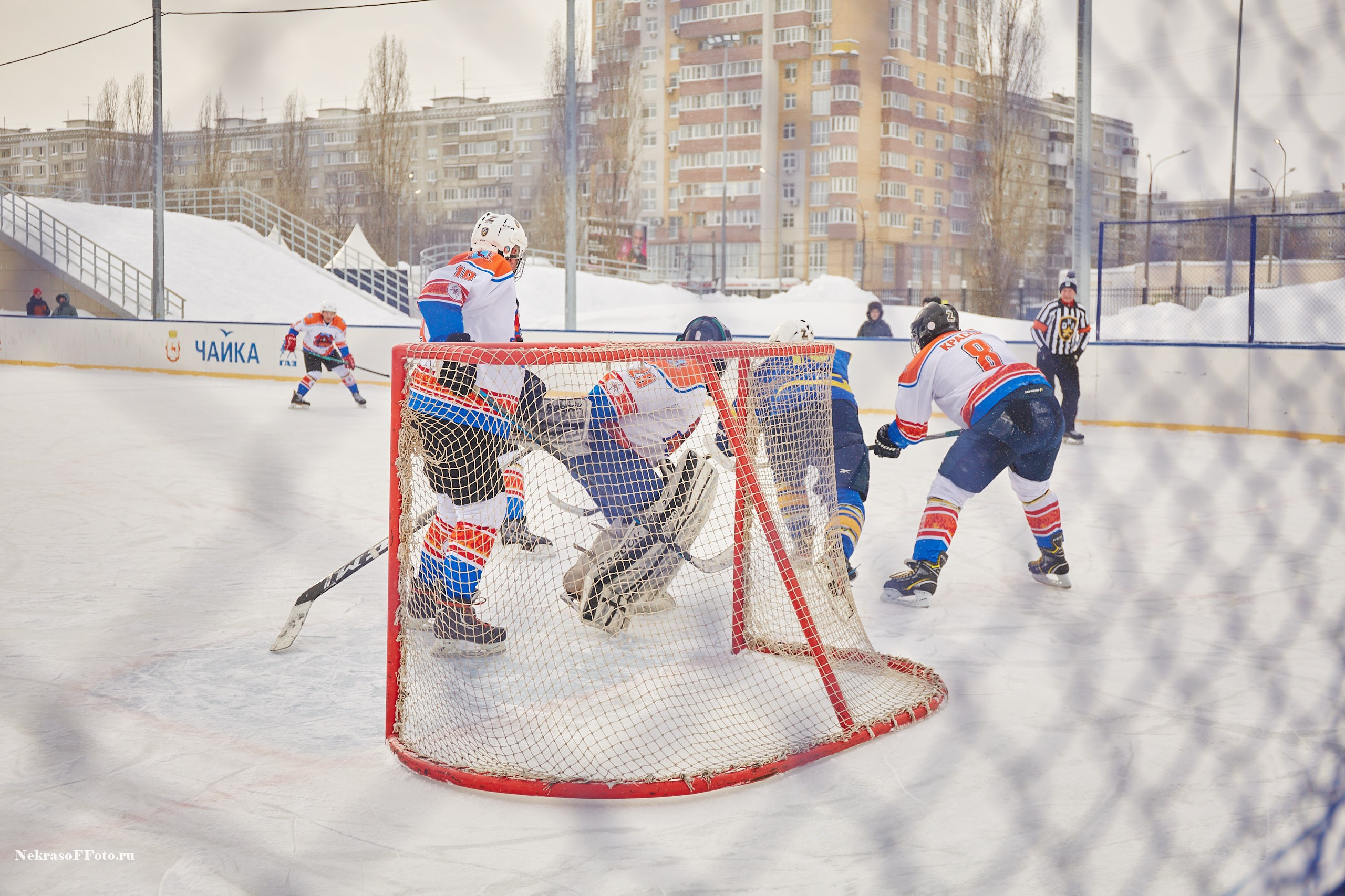 Турнир по хоккею «Русская классика» в рамках Офицерской хоккейной лиги. Спортивный фотограф Некрасов Денис