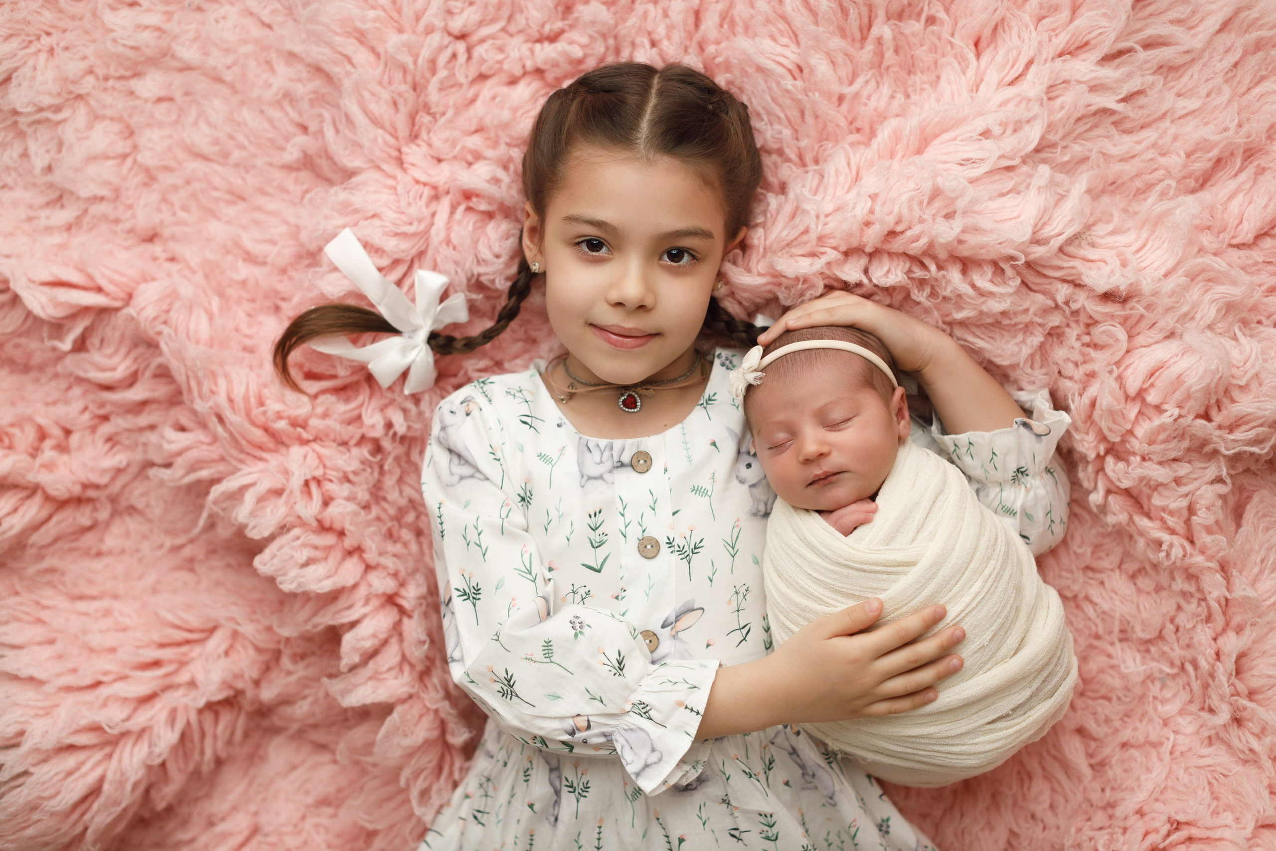 Новорожденные. Алена. Профессиональная детская и семейная фотостудия в Краснодаре