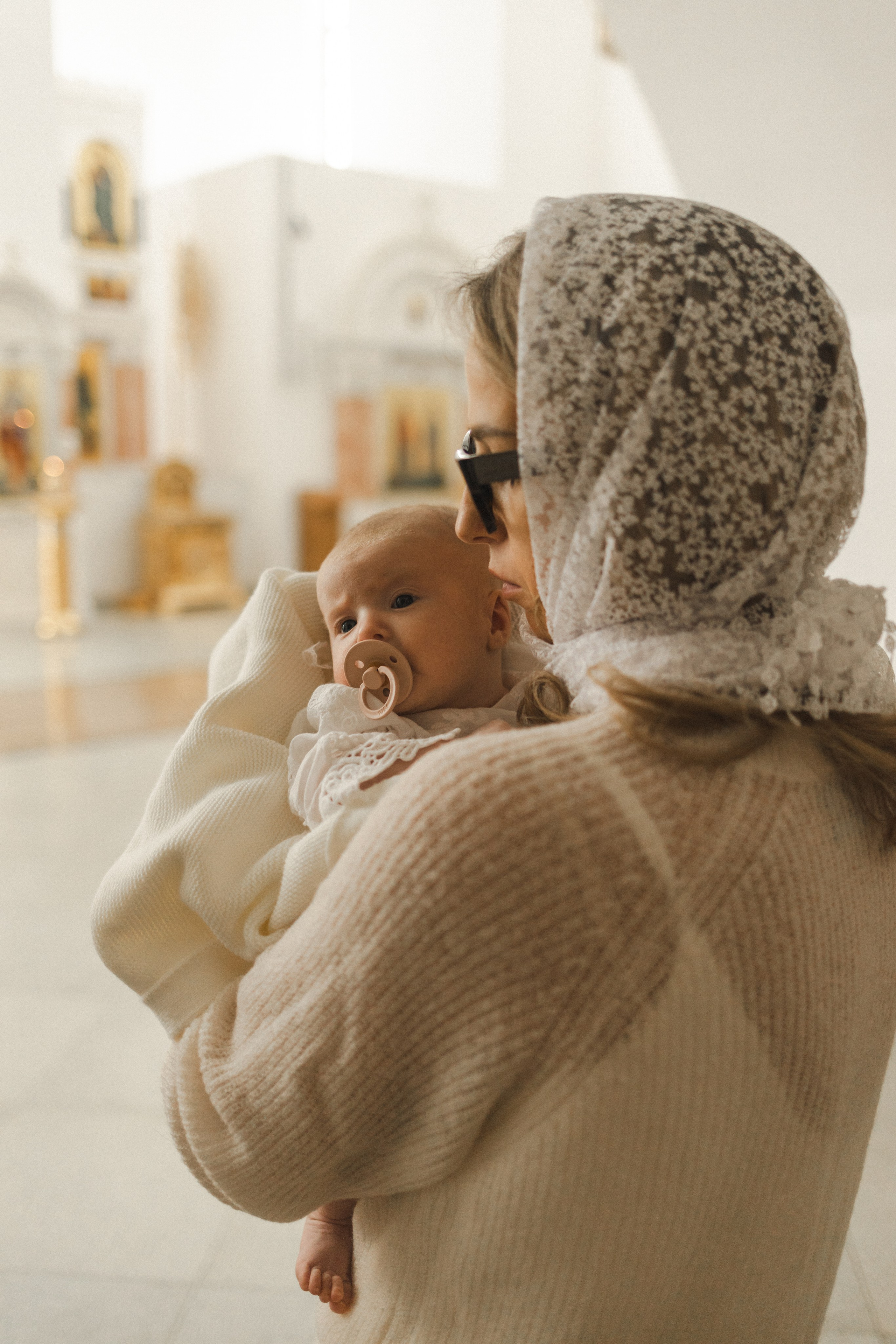 Крещение Стефании. Семейный фотограф в Москве