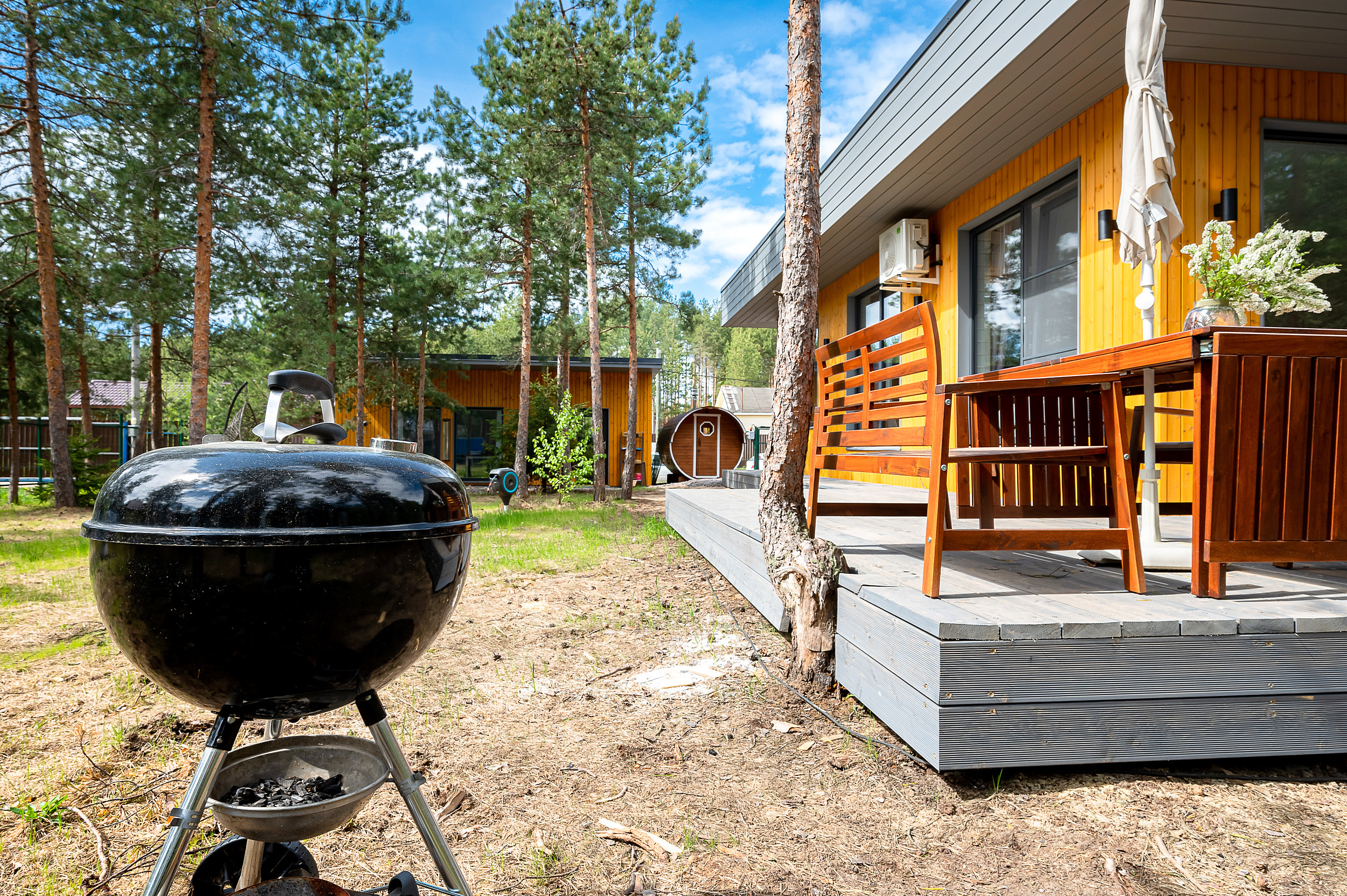 Экстерьер дома в Курортном районе. Интерьерный фотограф. Фото- видеосъемка недвижимости Санкт-Петербург