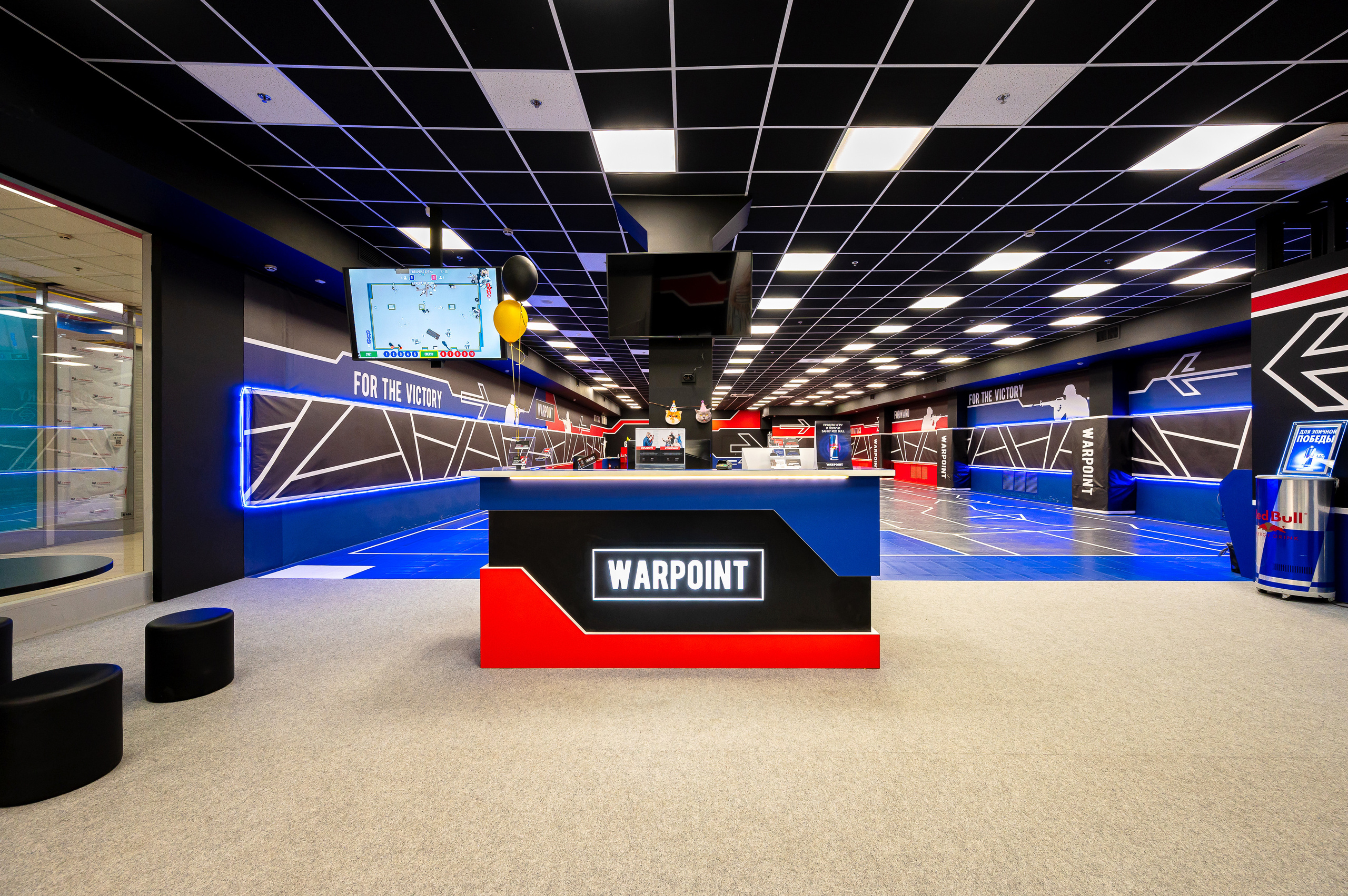 Клуб виртуальной реальности WARPOINT. Интерьерный фотограф. Фото- видеосъемка недвижимости Санкт-Петербург