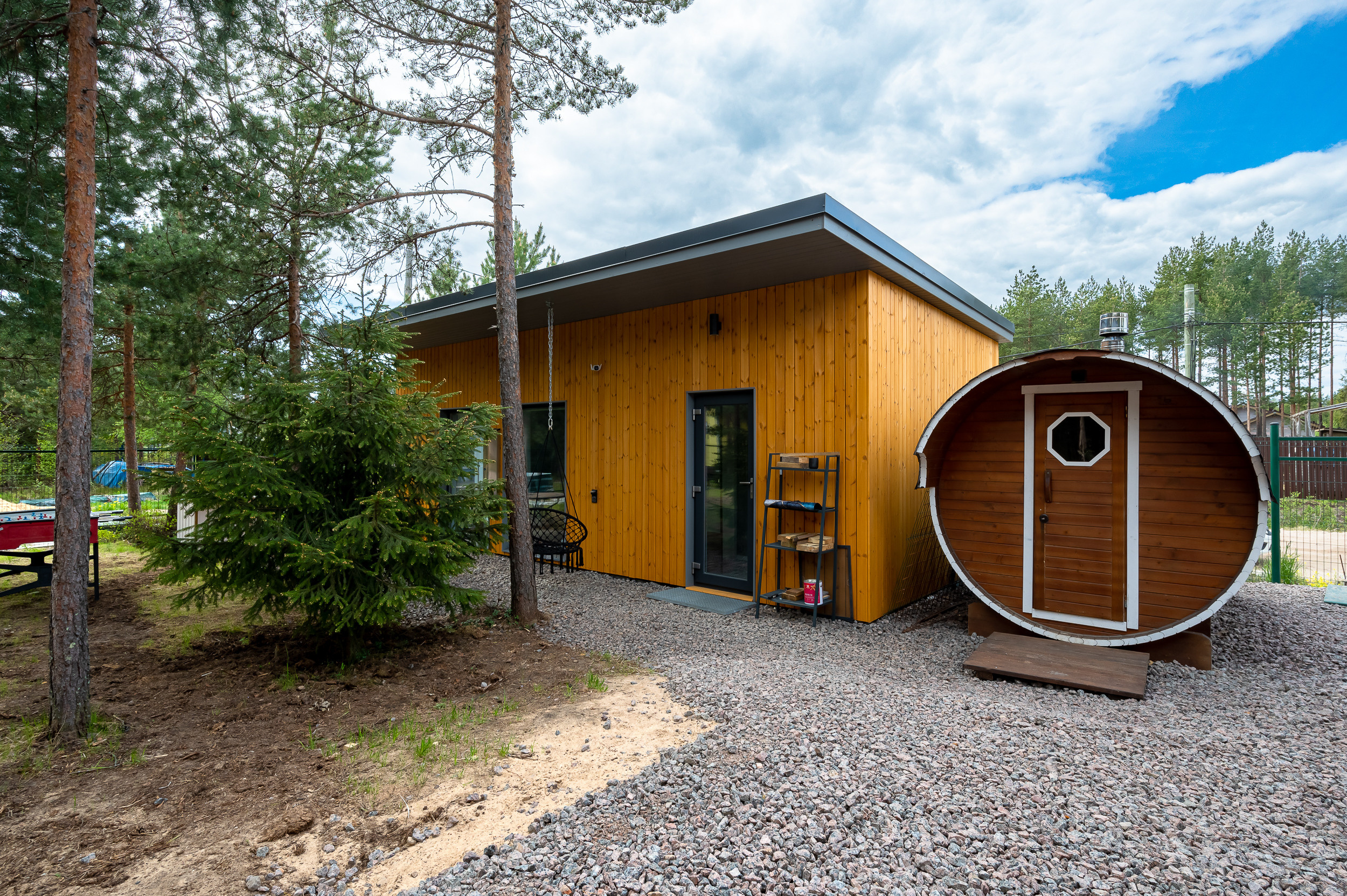 Экстерьер дома в Курортном районе. Интерьерный фотограф. Фото- видеосъемка недвижимости Санкт-Петербург