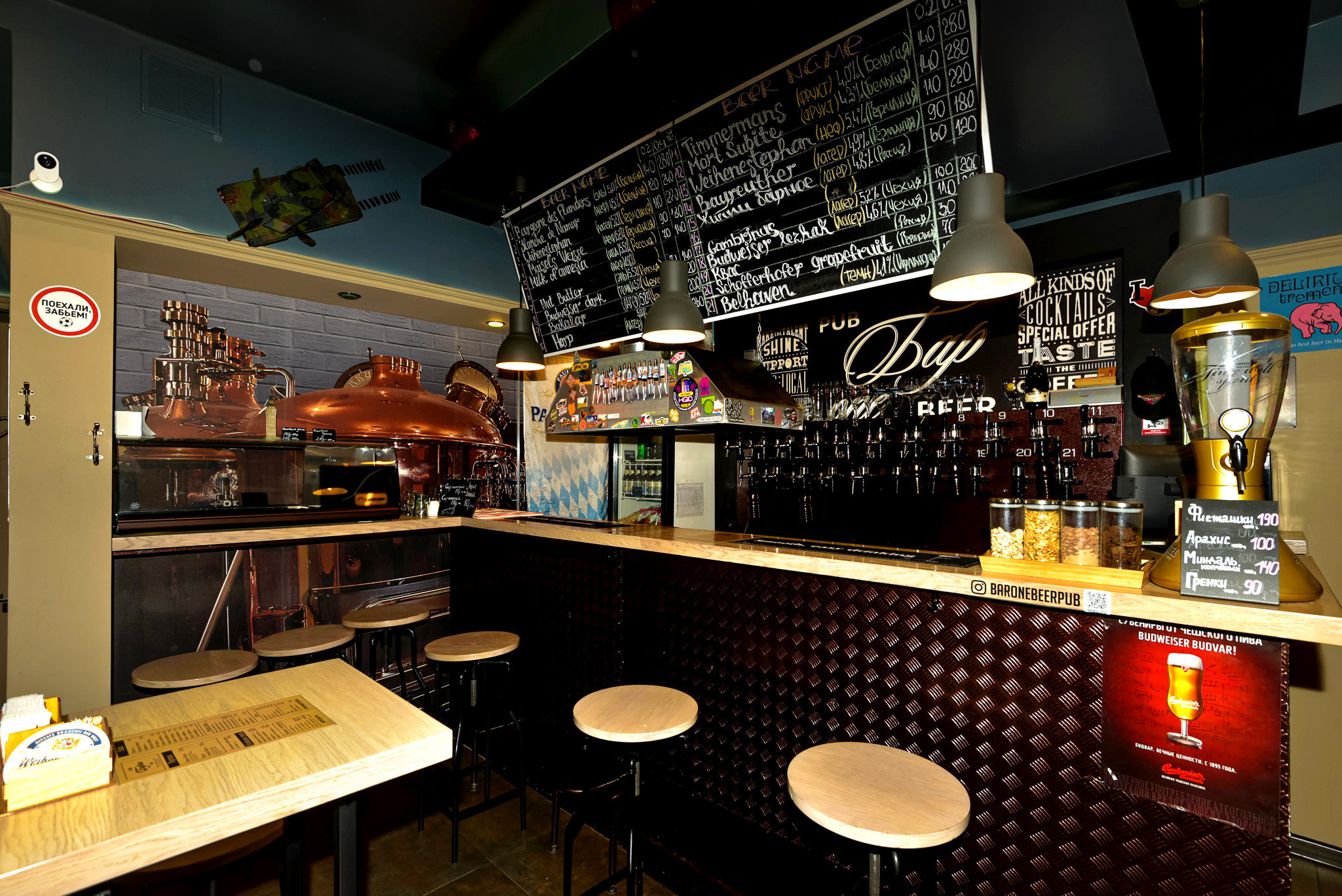 Бар Барон. Интерьерный фотограф. Фото- видеосъемка недвижимости Санкт-Петербург