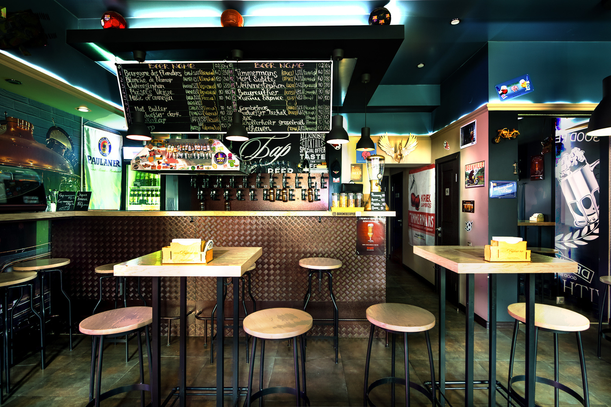 Бар Барон. Интерьерный фотограф. Фото- видеосъемка недвижимости Санкт-Петербург