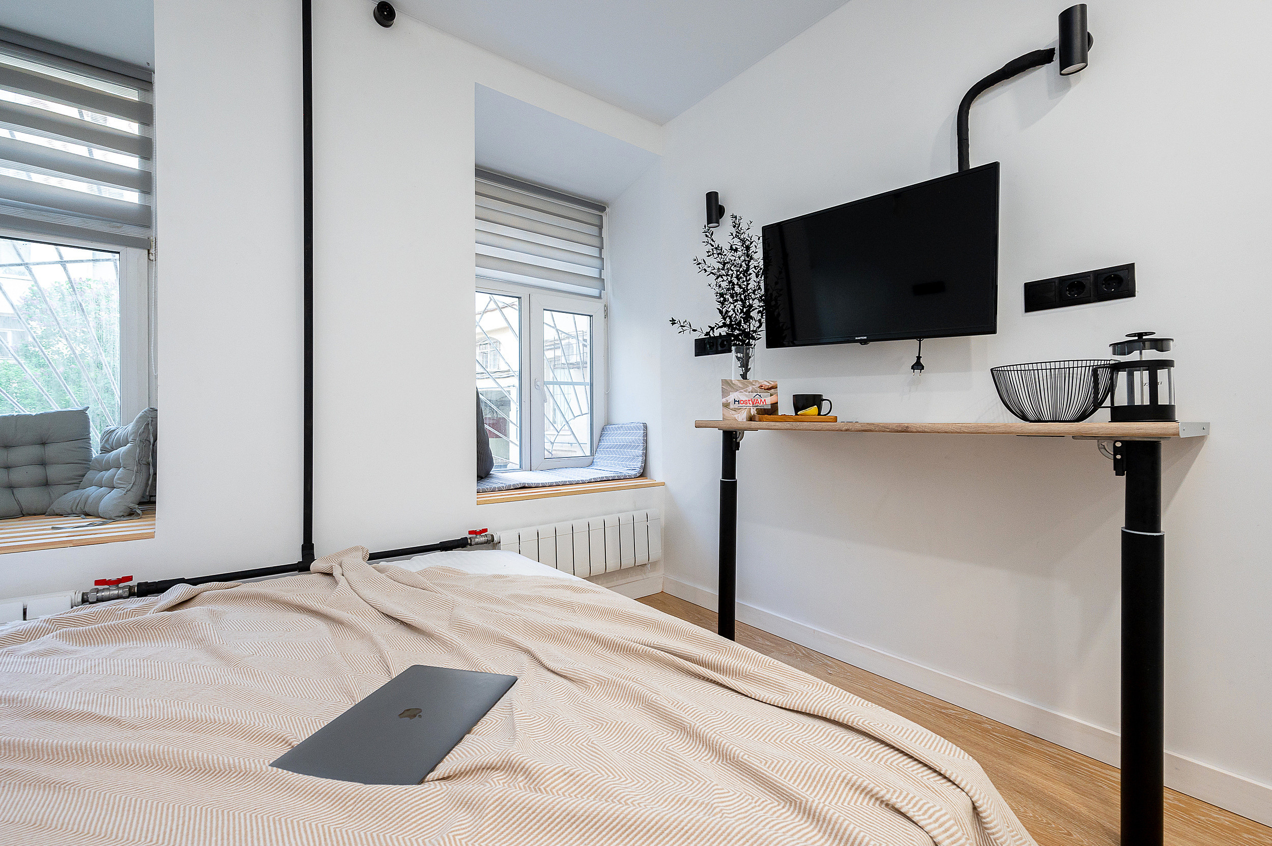 Миниотель на Декабристов. Интерьерный фотограф. Фото- видеосъемка недвижимости Санкт-Петербург