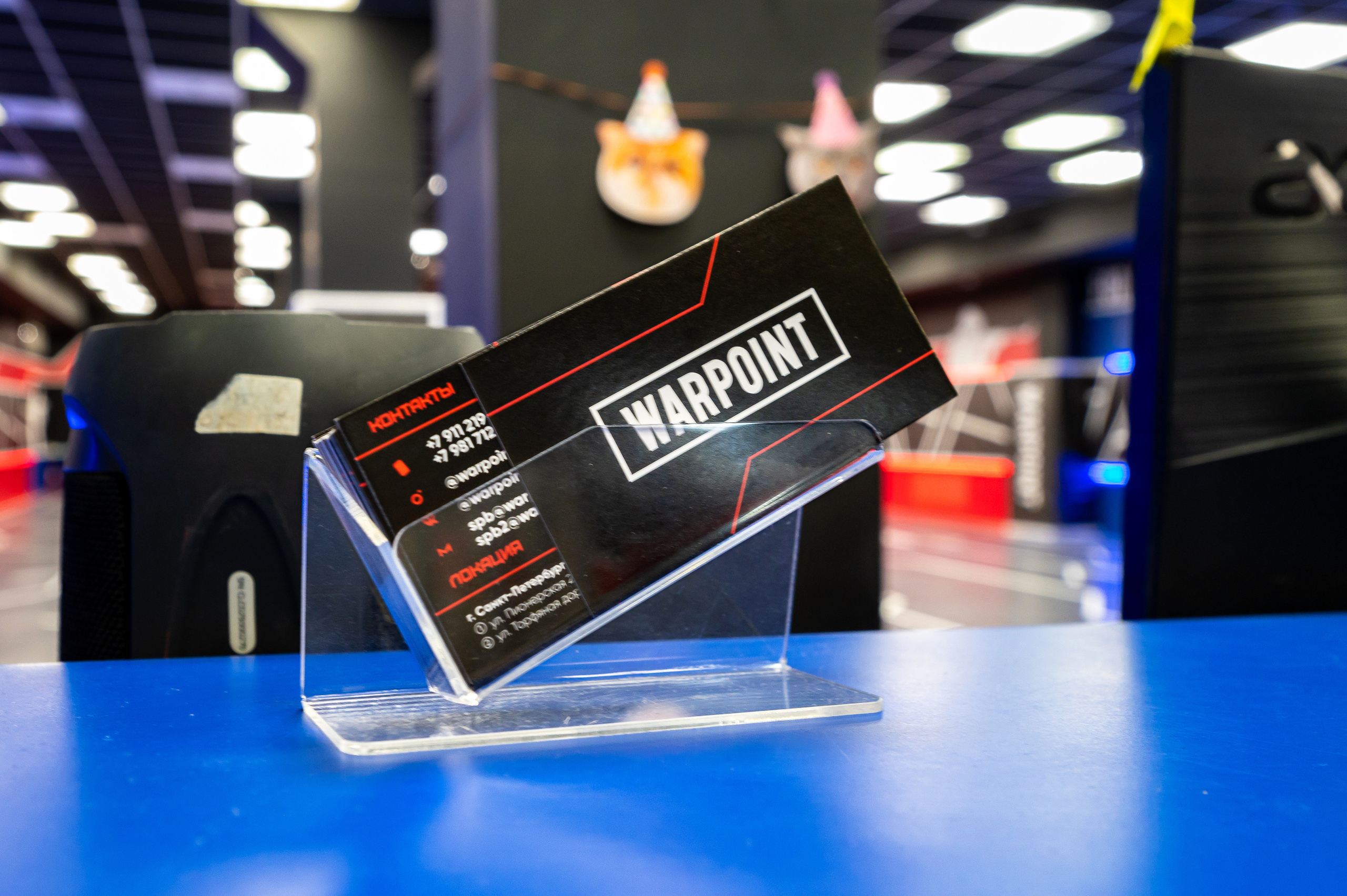 Клуб виртуальной реальности WARPOINT. Интерьерный фотограф. Фото- видеосъемка недвижимости Санкт-Петербург